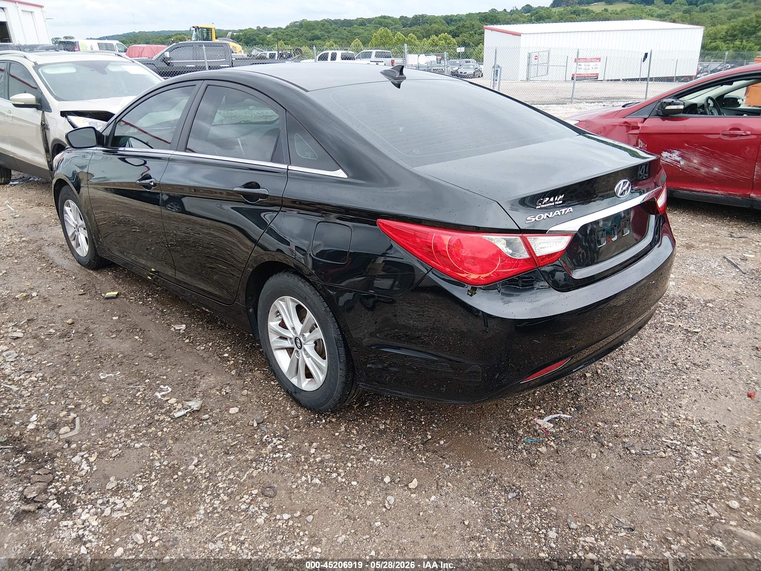 2013 Hyundai Sonata Gls Black vin: 5NPEB4ACXDH617575