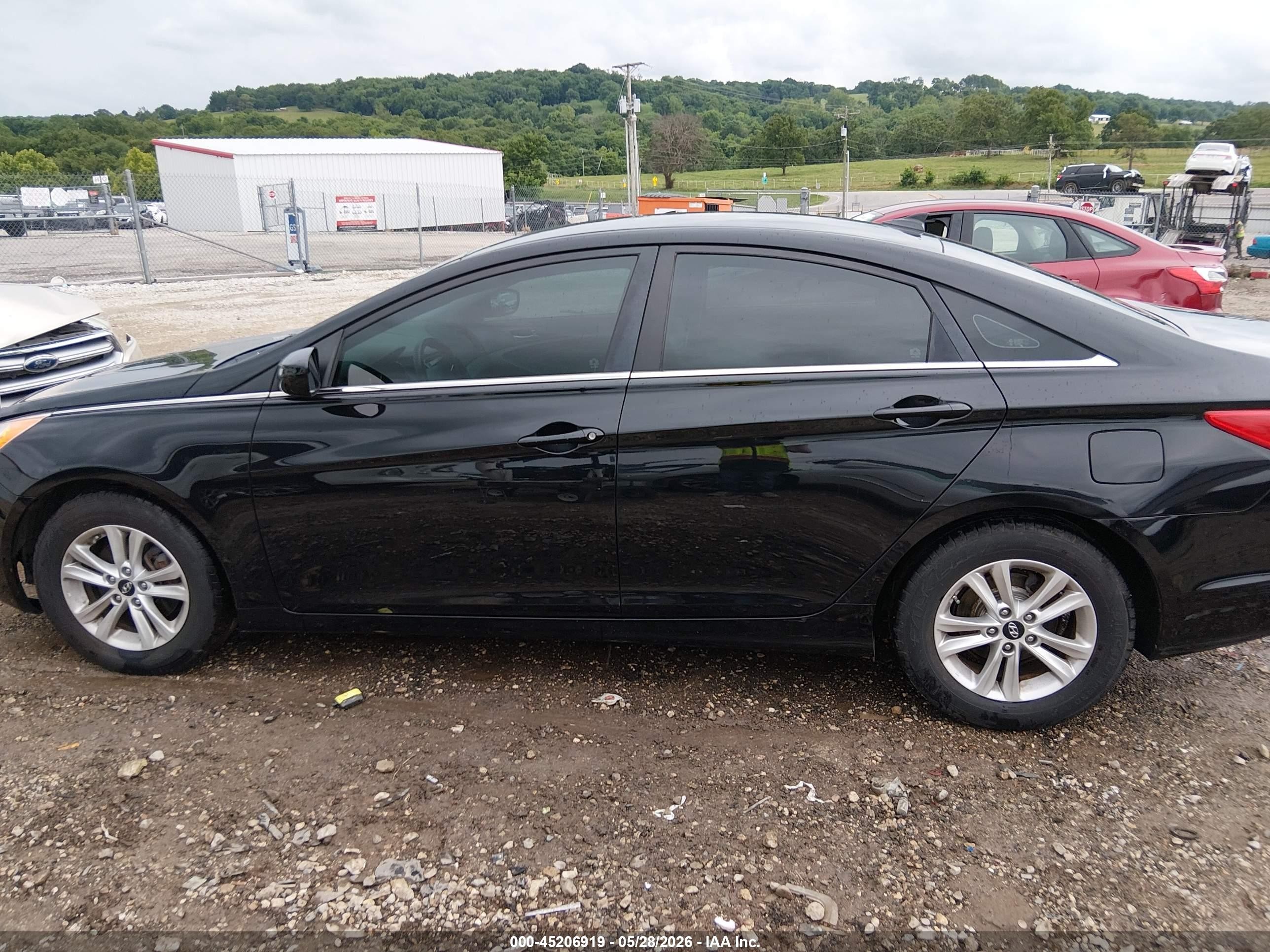 2013 Hyundai Sonata Gls Black vin: 5NPEB4ACXDH617575