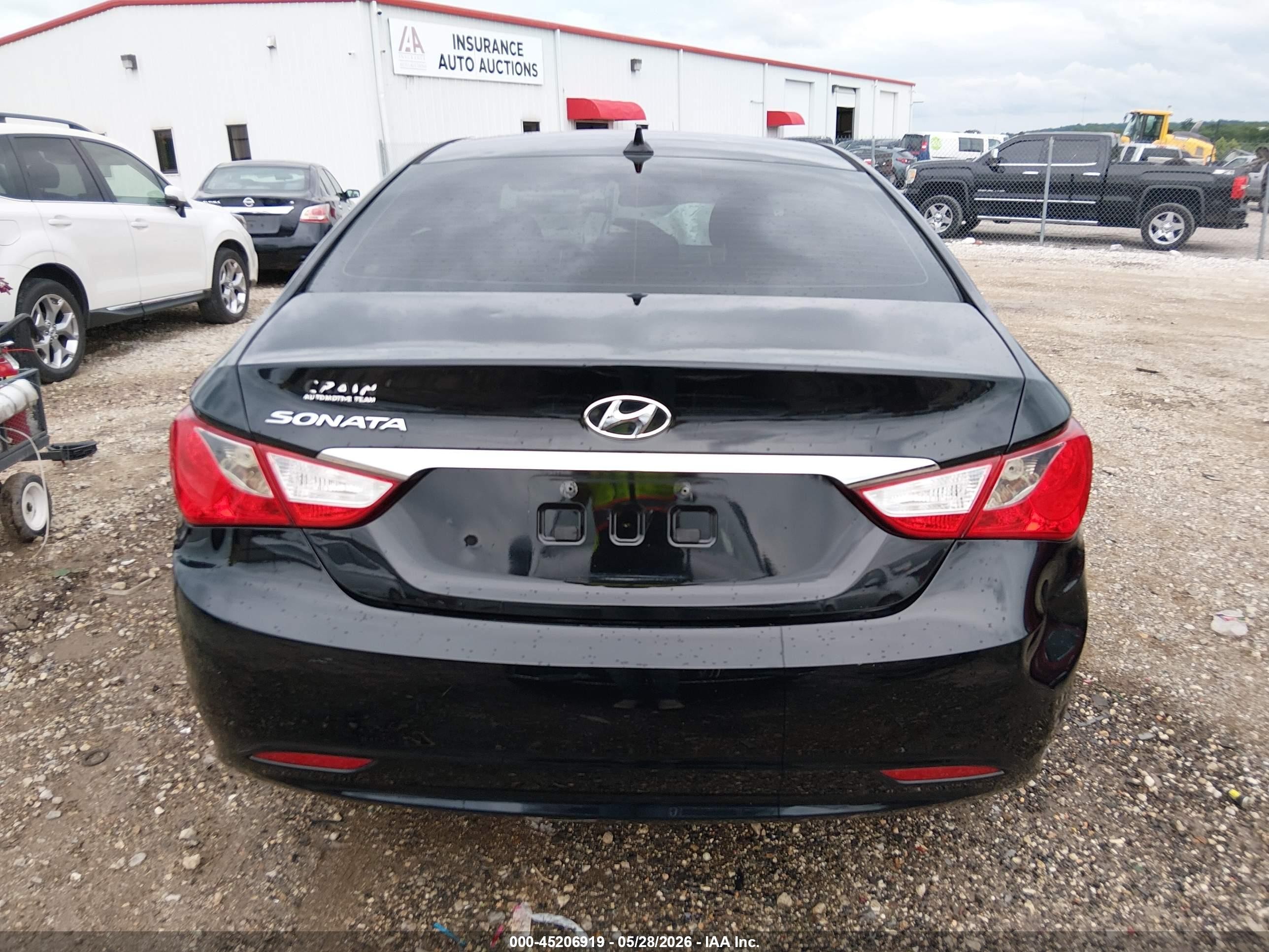2013 Hyundai Sonata Gls Black vin: 5NPEB4ACXDH617575