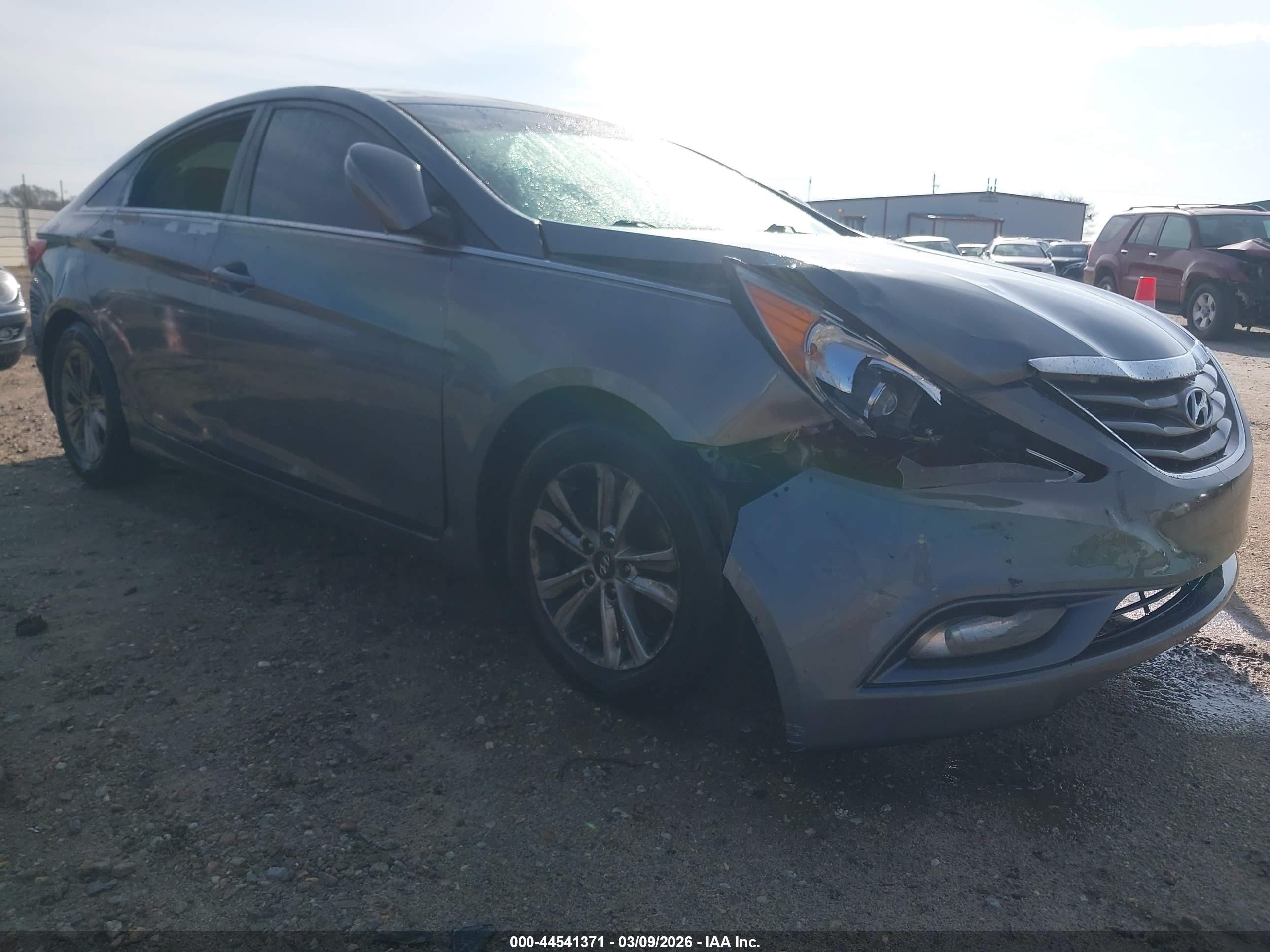 2013 Hyundai Sonata Gls Gray vin: 5NPEB4ACXDH625322