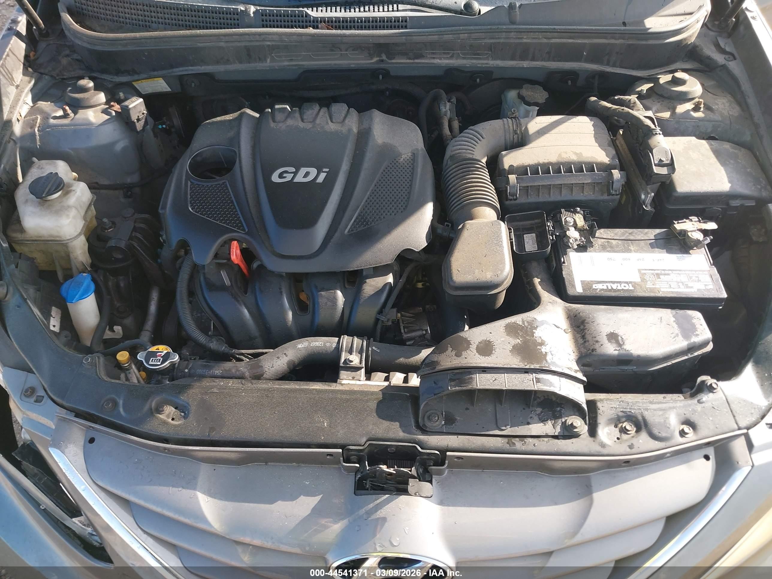 2013 Hyundai Sonata Gls Gray vin: 5NPEB4ACXDH625322