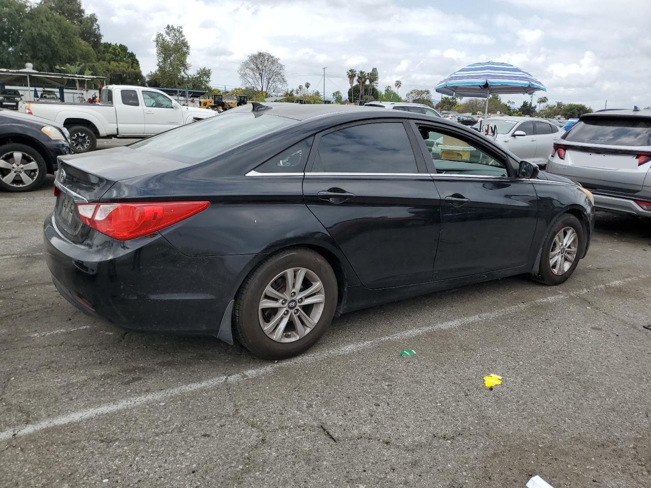2013 Hyundai Sonata Gls Black vin: 5NPEB4ACXDH628477
