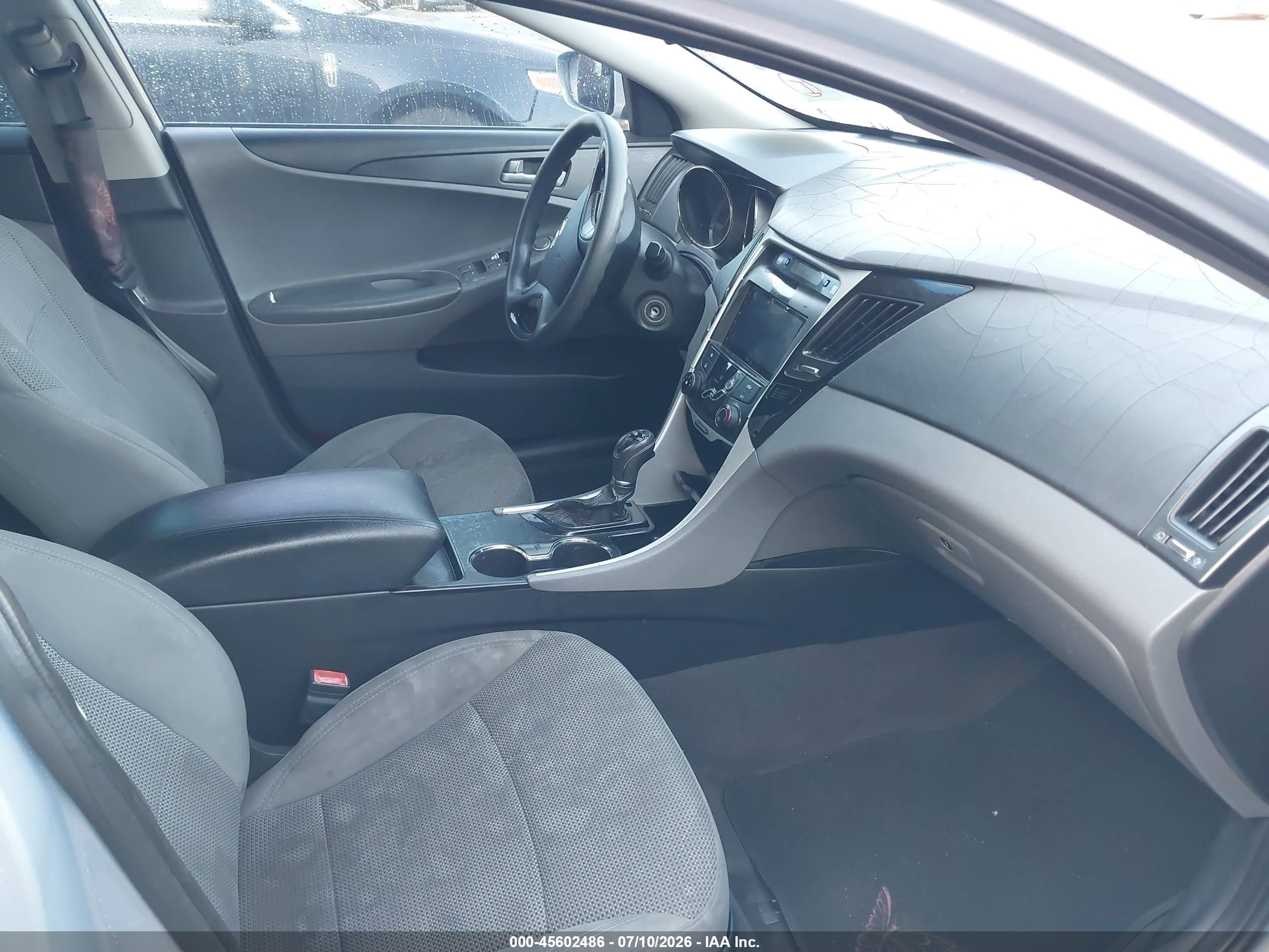 2013 Hyundai Sonata Gls Blue vin: 5NPEB4ACXDH635848