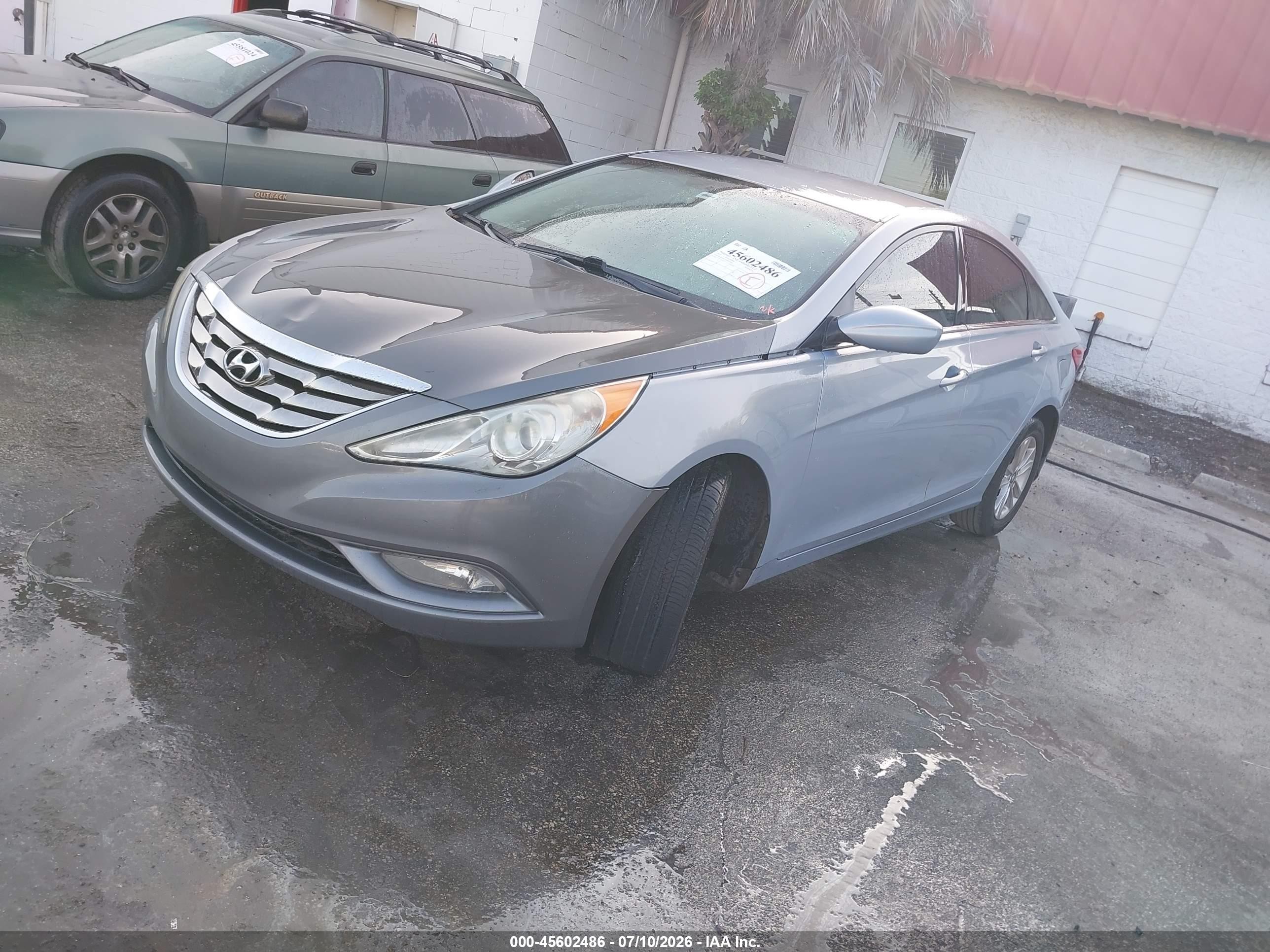 2013 Hyundai Sonata Gls Blue vin: 5NPEB4ACXDH635848