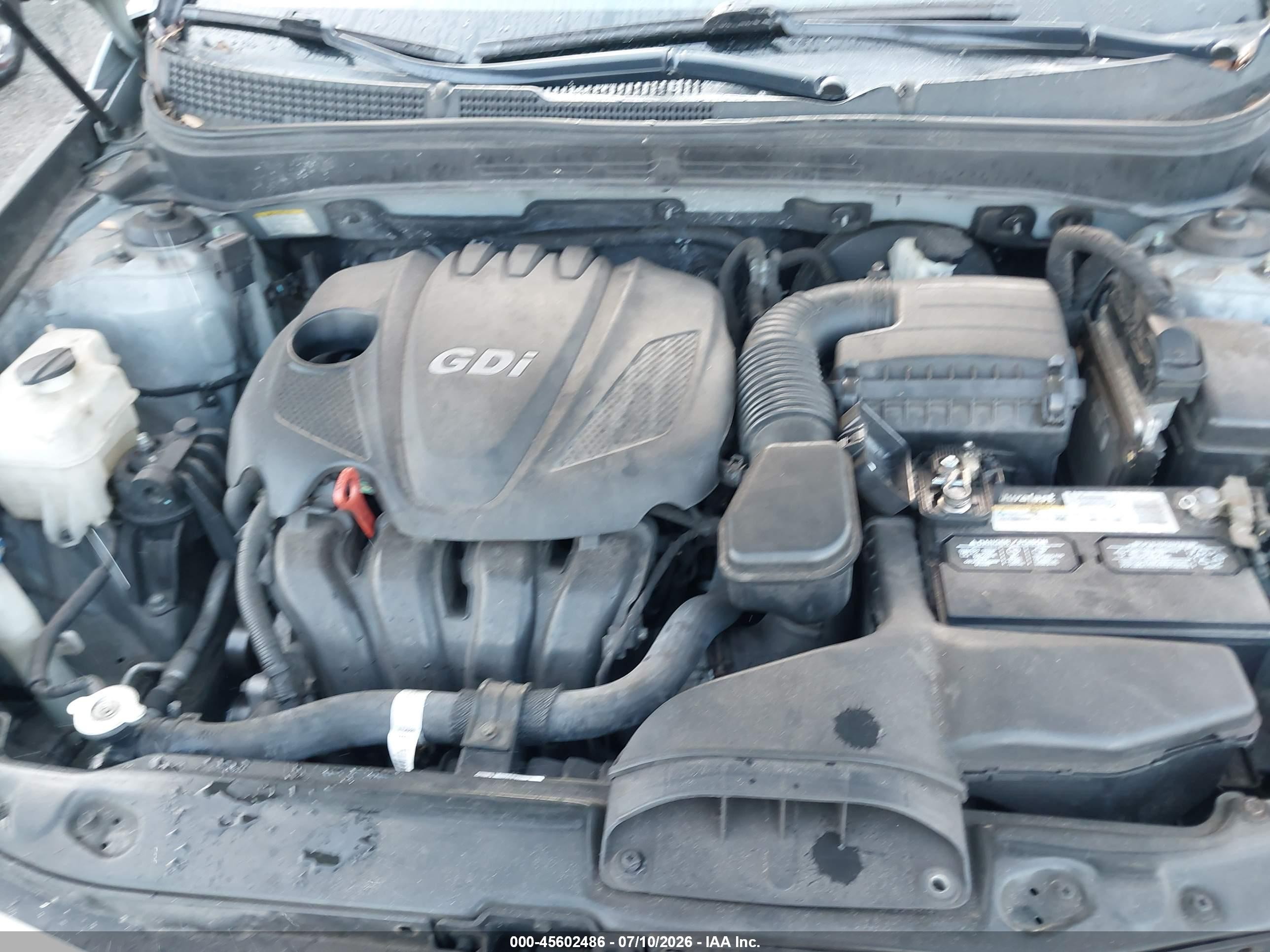 2013 Hyundai Sonata Gls Blue vin: 5NPEB4ACXDH635848