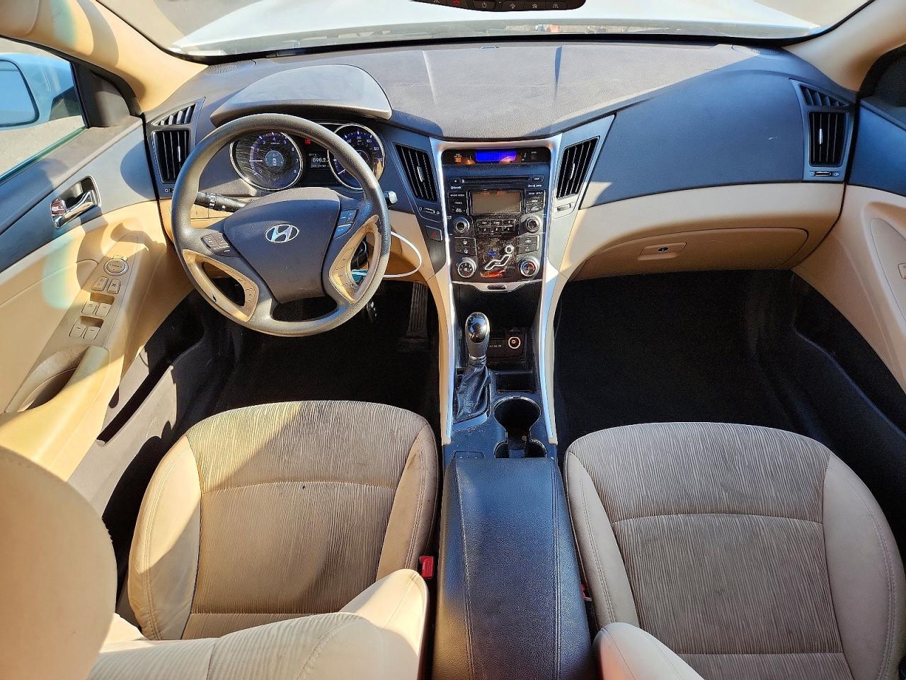 2013 Hyundai Sonata Gls White vin: 5NPEB4ACXDH645912