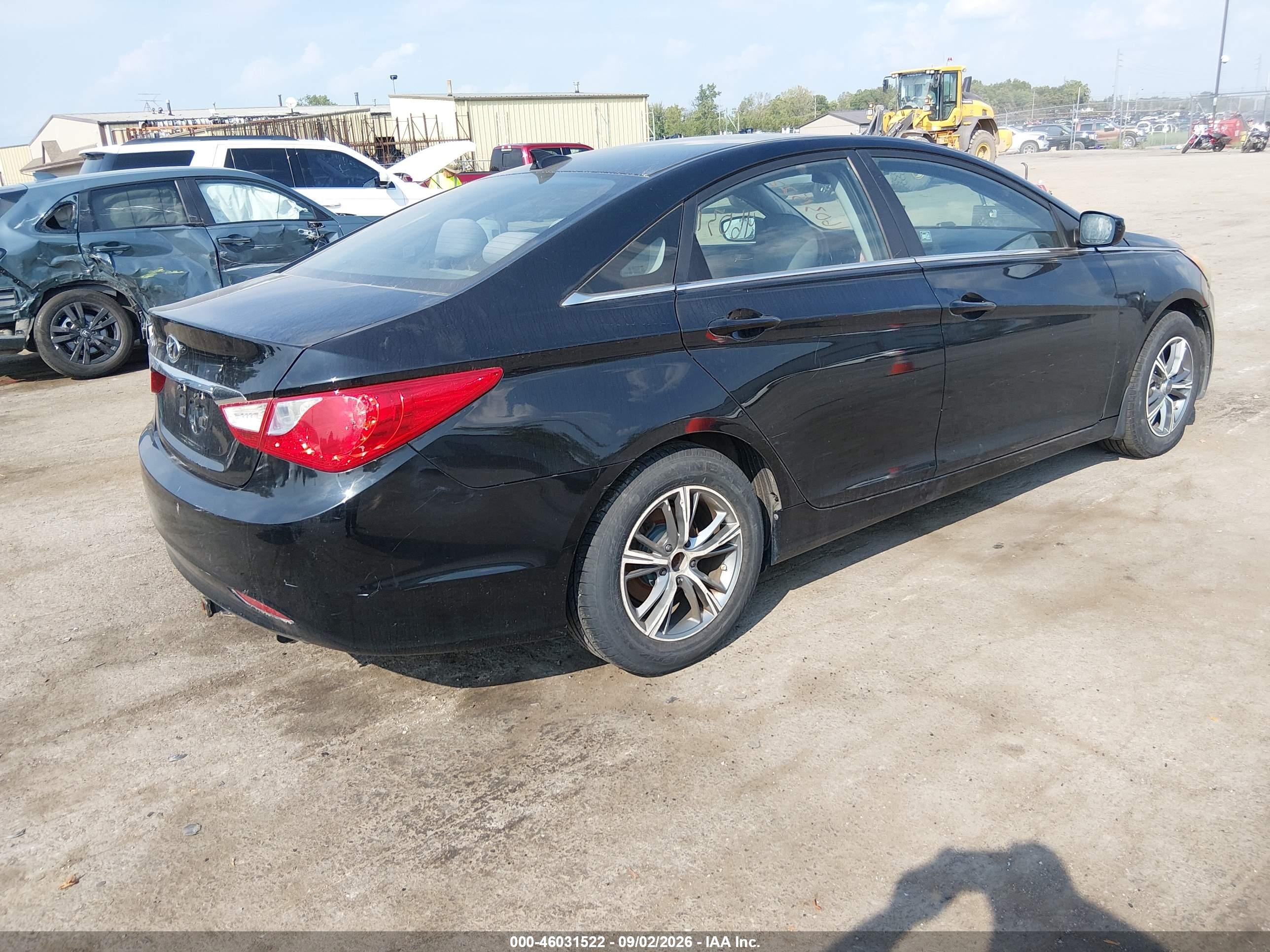 2013 Hyundai Sonata Gls Black vin: 5NPEB4ACXDH648406