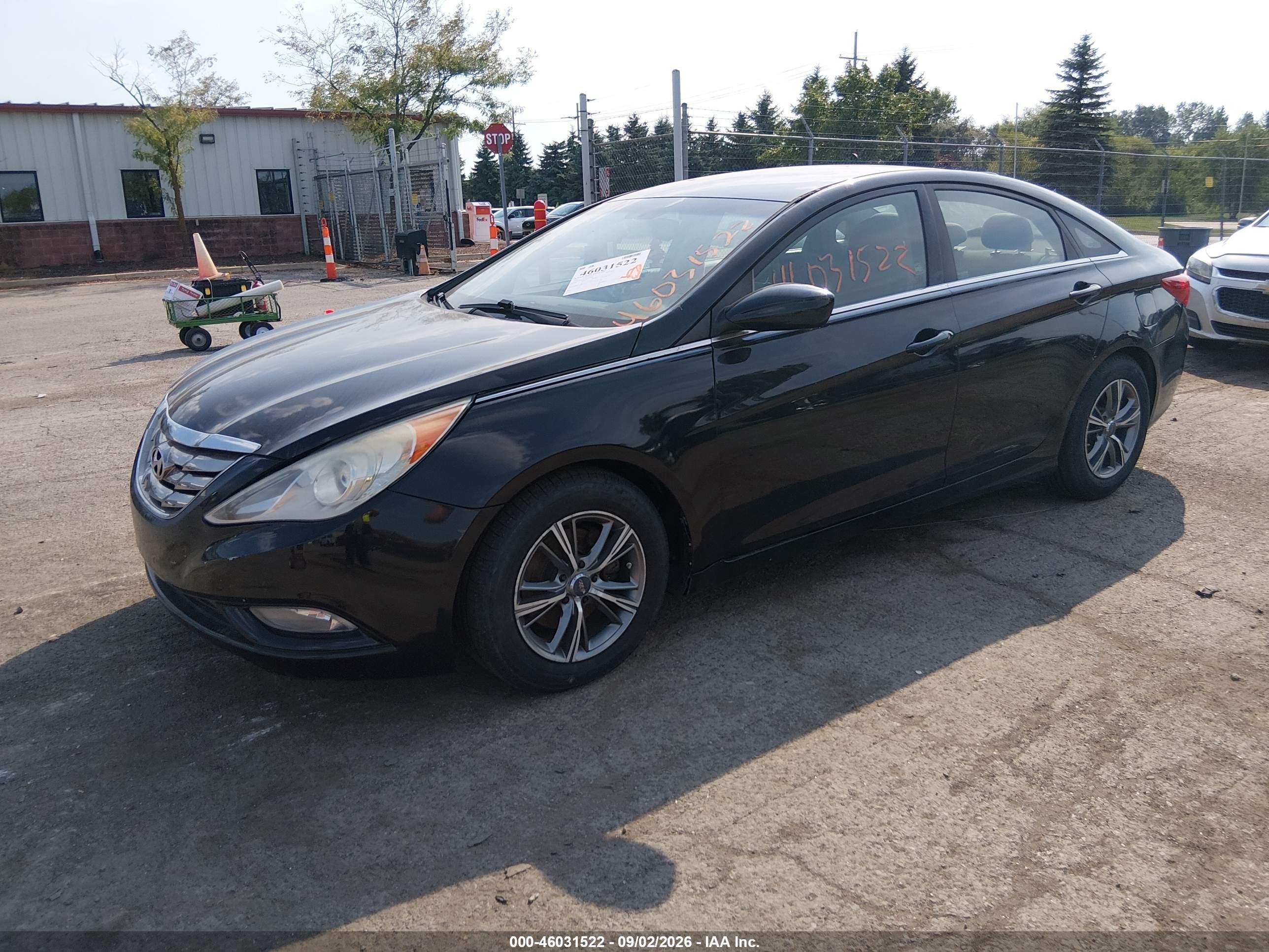 2013 Hyundai Sonata Gls Black vin: 5NPEB4ACXDH648406