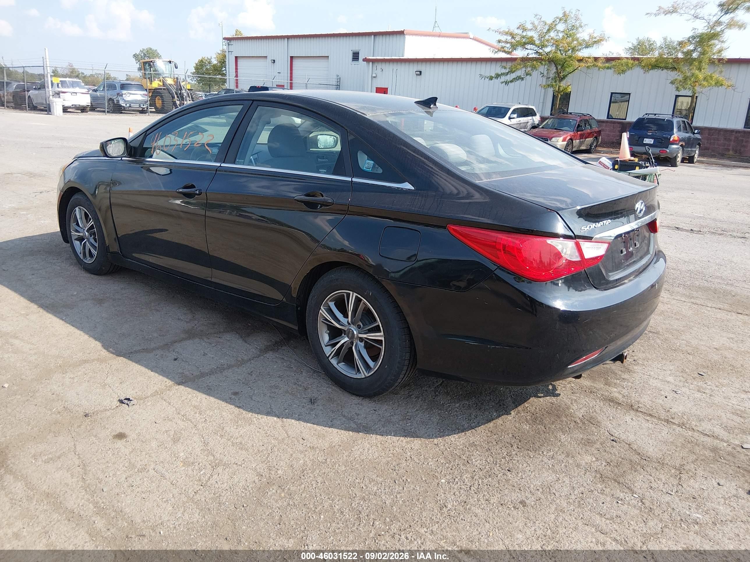 2013 Hyundai Sonata Gls Black vin: 5NPEB4ACXDH648406
