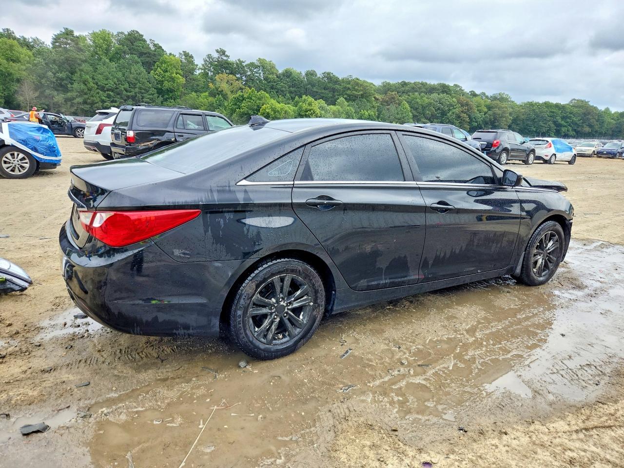 2013 Hyundai Sonata Gls Black vin: 5NPEB4ACXDH651371