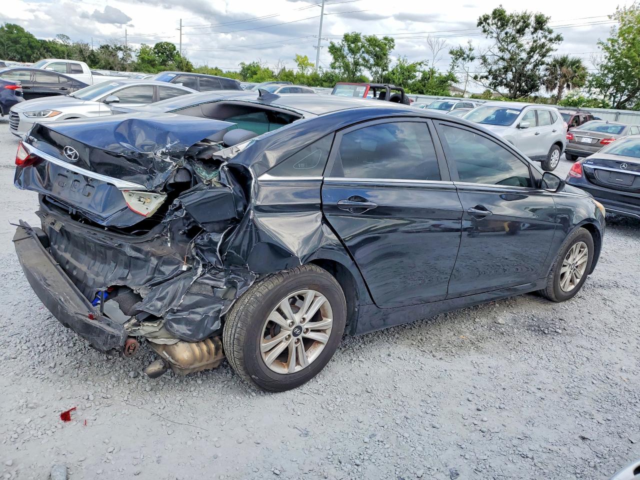 2013 Hyundai Sonata Gls Черный vin: 5NPEB4ACXDH666663