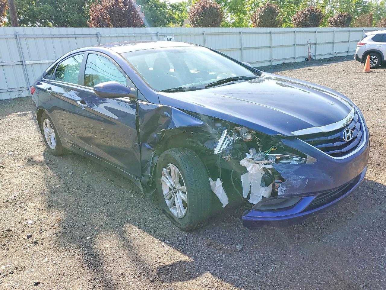 2013 Hyundai Sonata Gls Blue vin: 5NPEB4ACXDH666839