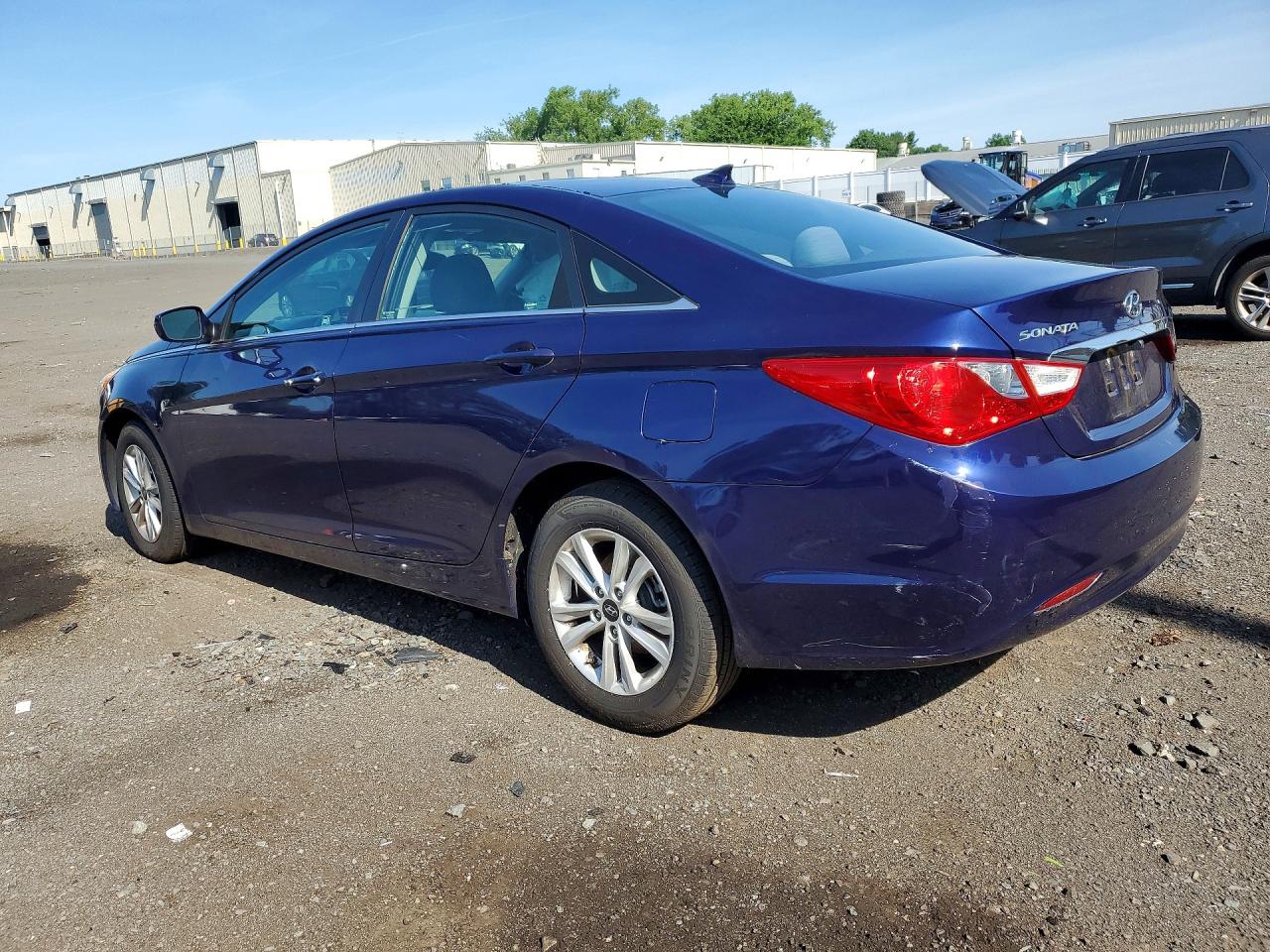 2013 Hyundai Sonata Gls Blue vin: 5NPEB4ACXDH666839