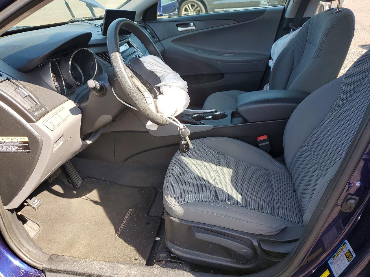 2013 Hyundai Sonata Gls Blue vin: 5NPEB4ACXDH666839