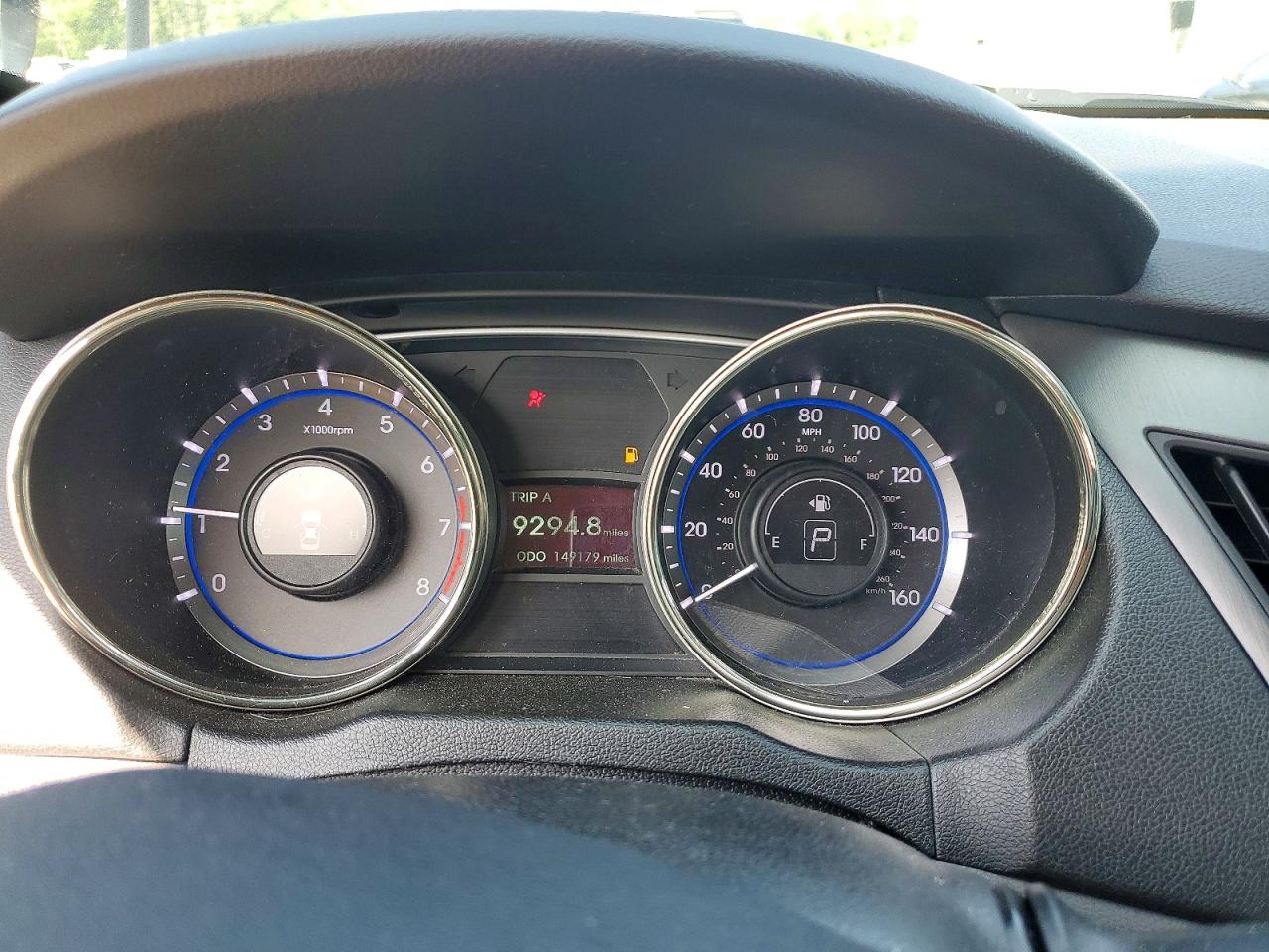 2013 Hyundai Sonata Gls Blue vin: 5NPEB4ACXDH666839