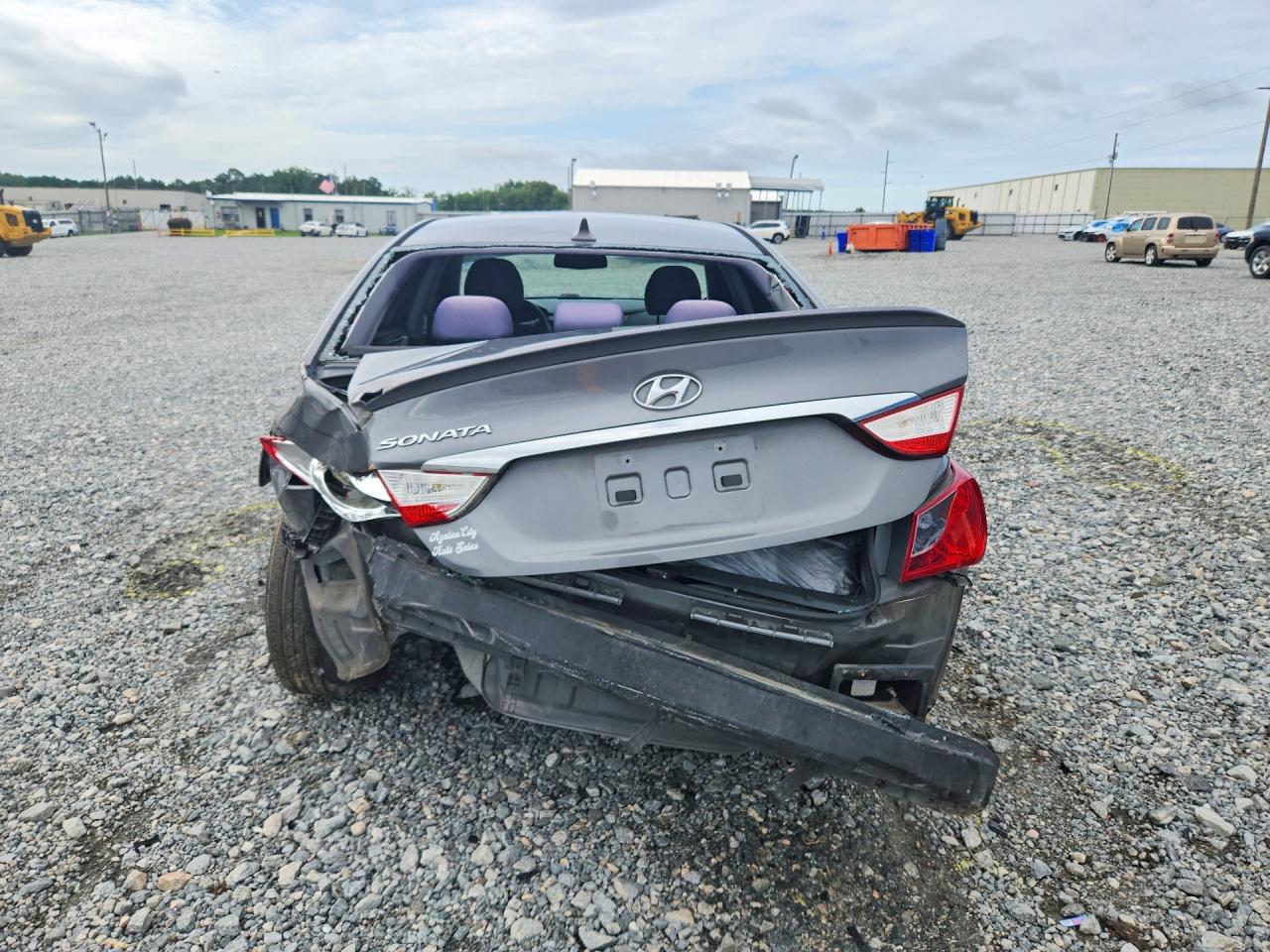 2013 Hyundai Sonata Gls Gray vin: 5NPEB4ACXDH667621