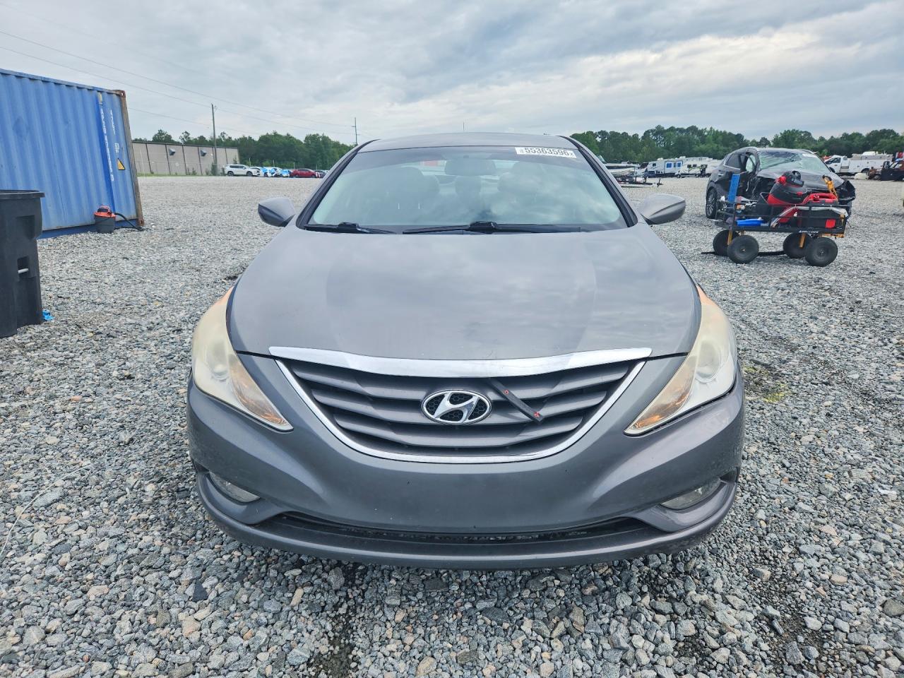 2013 Hyundai Sonata Gls Gray vin: 5NPEB4ACXDH667621