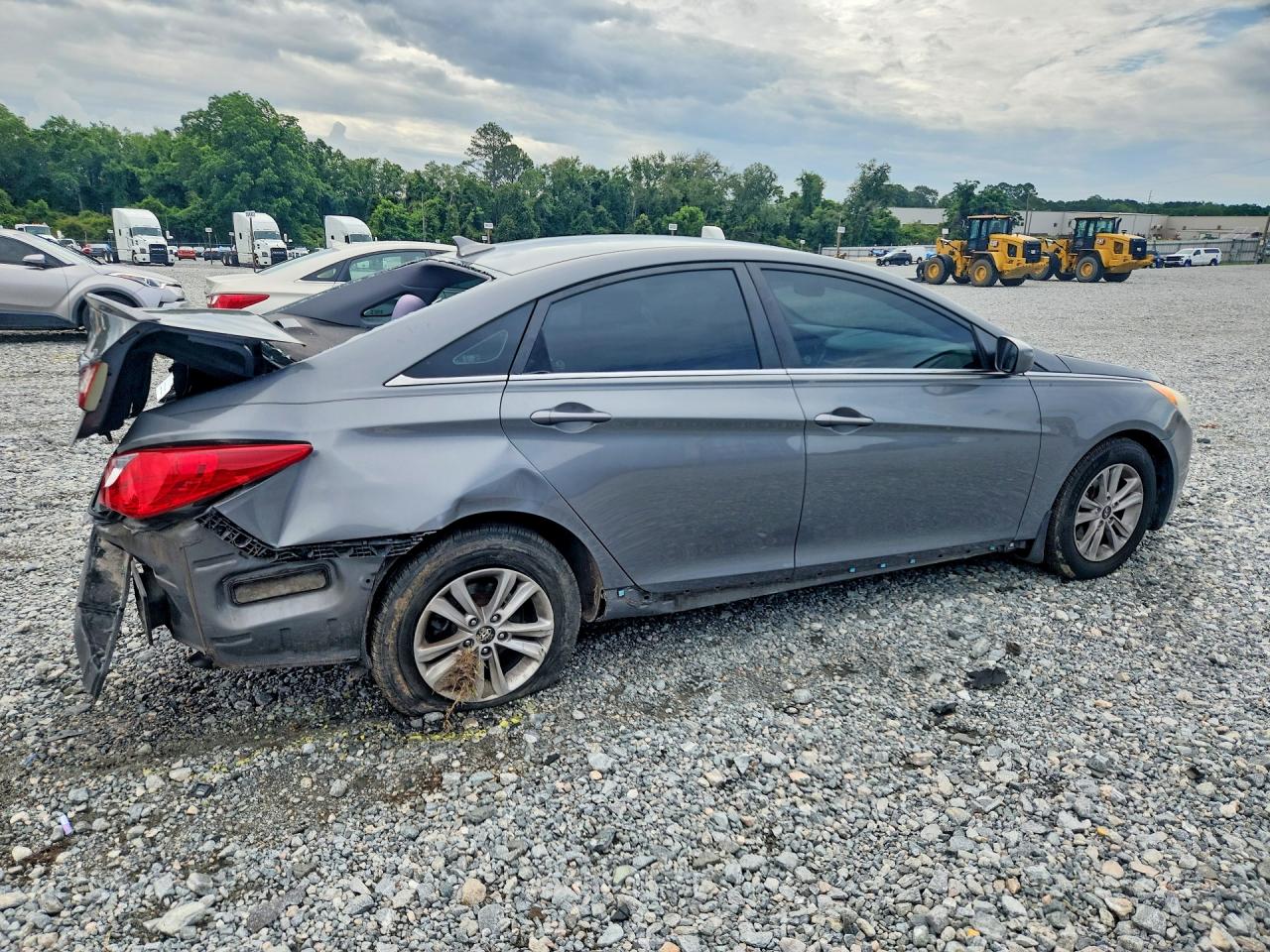 2013 Hyundai Sonata Gls Gray vin: 5NPEB4ACXDH667621