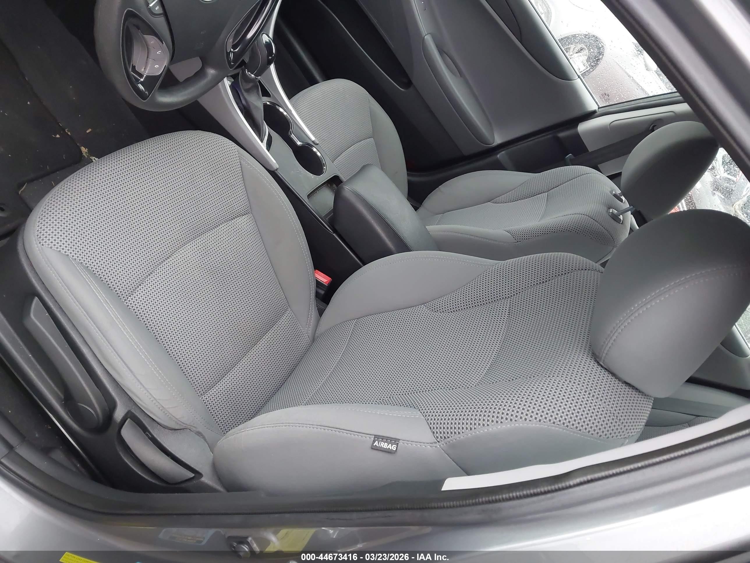 2013 Hyundai Sonata Gls Gray vin: 5NPEB4ACXDH699310