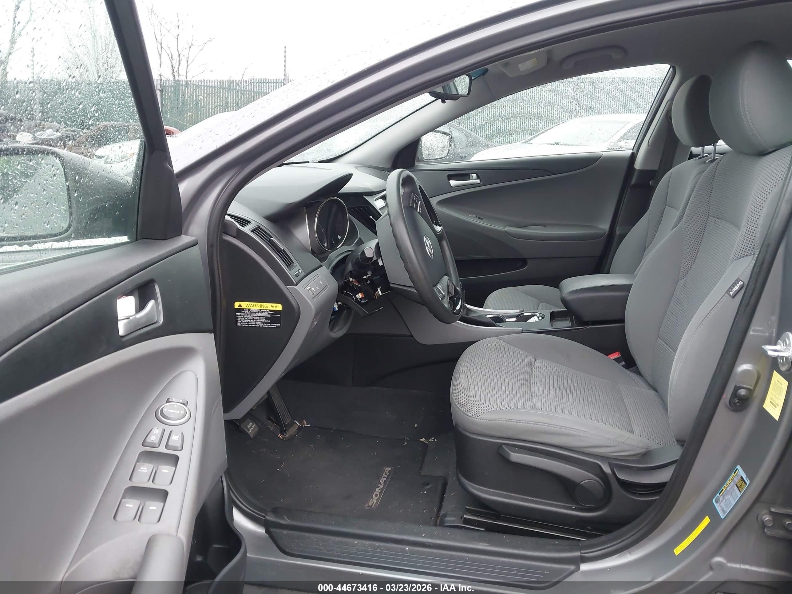 2013 Hyundai Sonata Gls Gray vin: 5NPEB4ACXDH699310