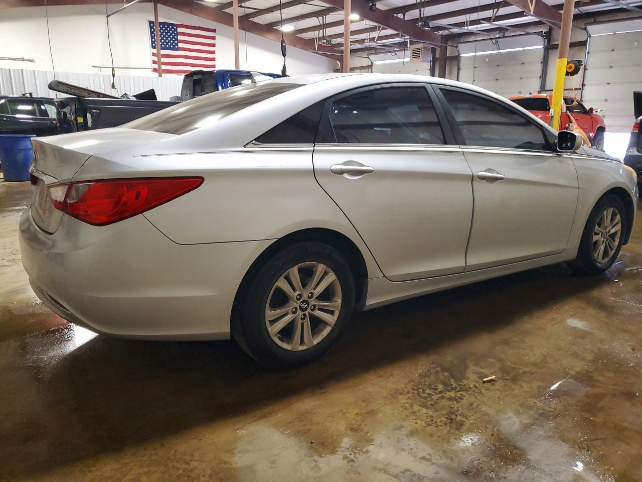 2013 Hyundai Sonata Gls Silver vin: 5NPEB4ACXDH700519