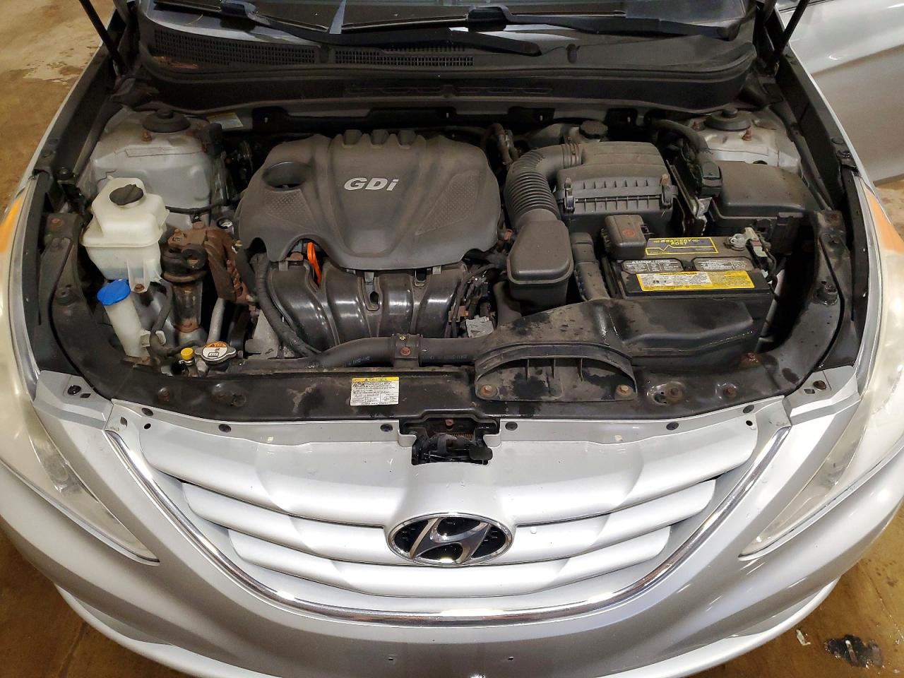 2013 Hyundai Sonata Gls Silver vin: 5NPEB4ACXDH700519