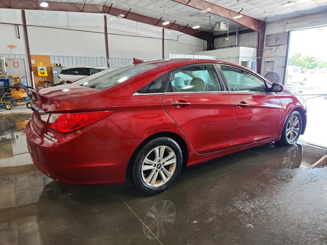 2013 Hyundai Sonata Gls Maroon vin: 5NPEB4ACXDH703498