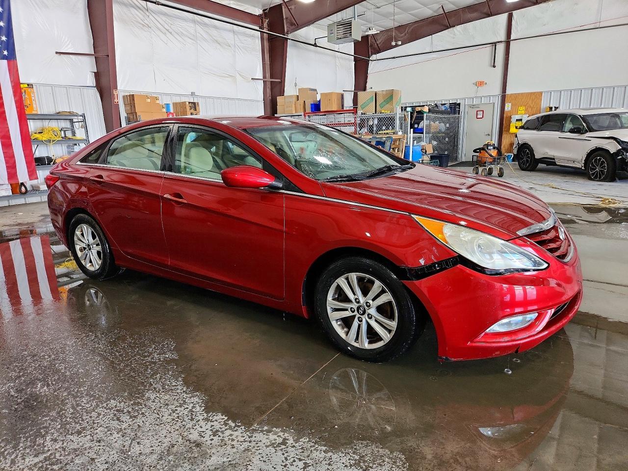 2013 Hyundai Sonata Gls Maroon vin: 5NPEB4ACXDH703498