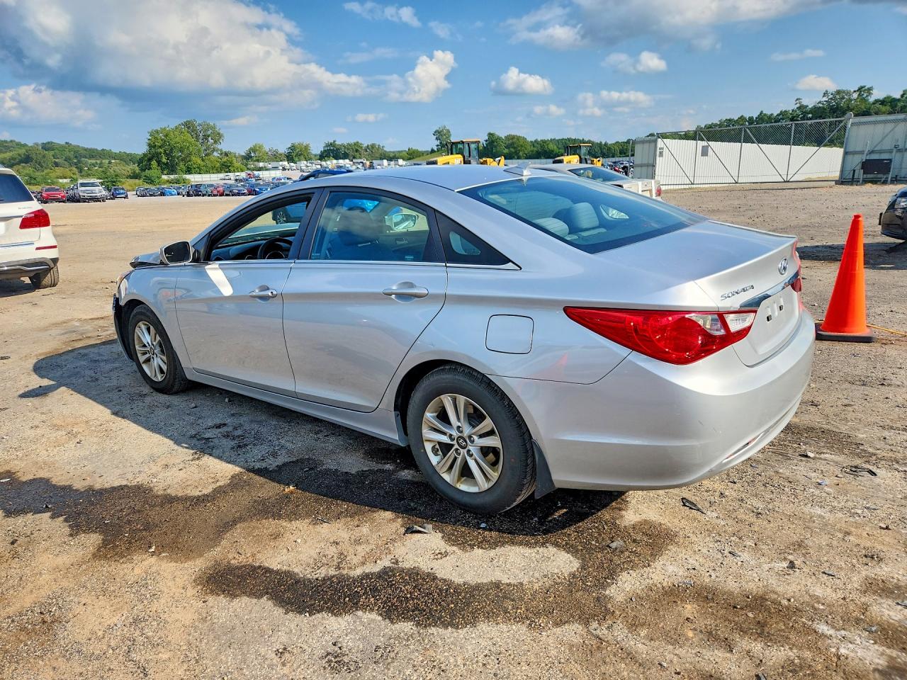 2013 Hyundai Sonata Gls Silver vin: 5NPEB4ACXDH714517