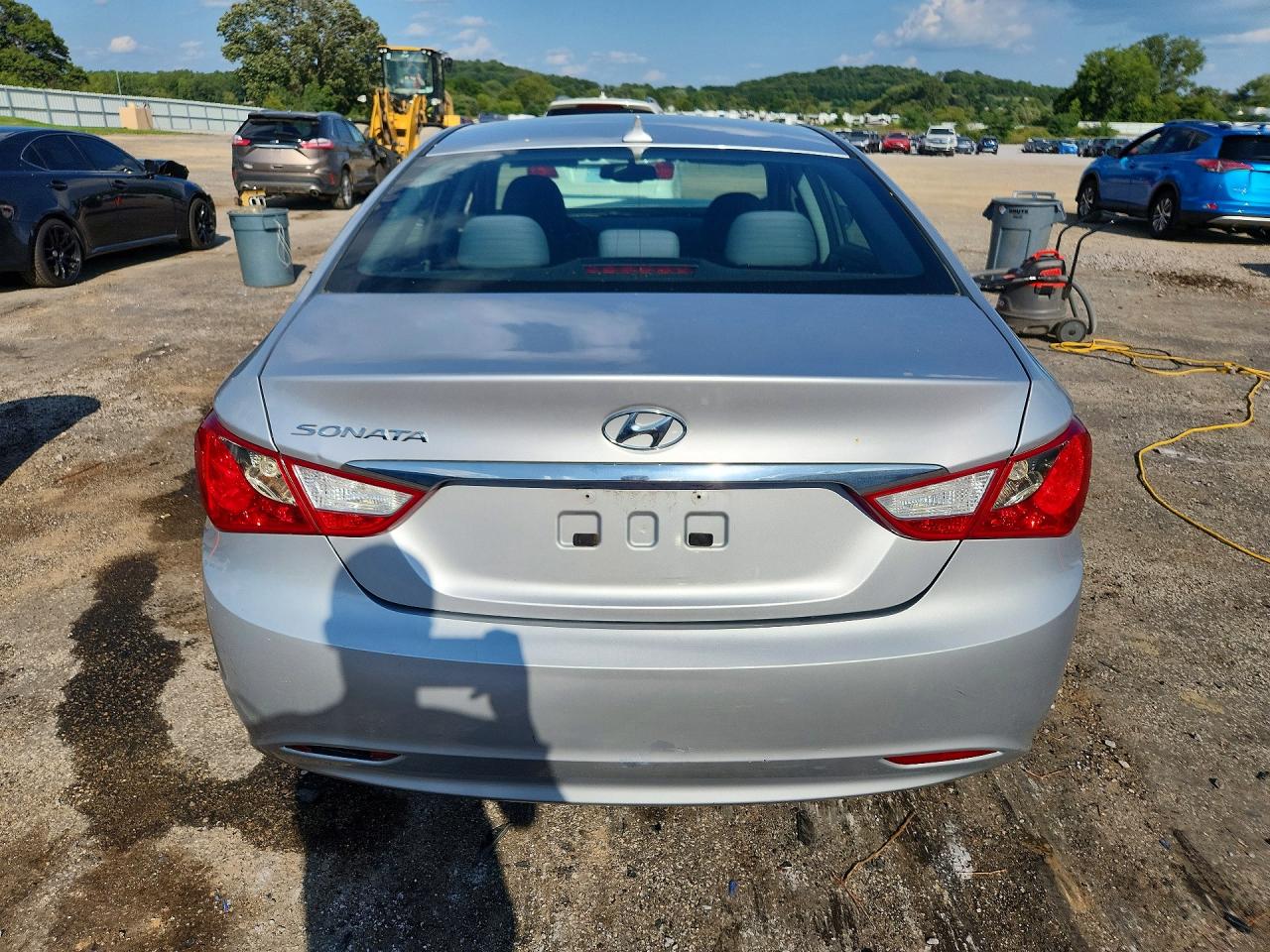 2013 Hyundai Sonata Gls Silver vin: 5NPEB4ACXDH714517