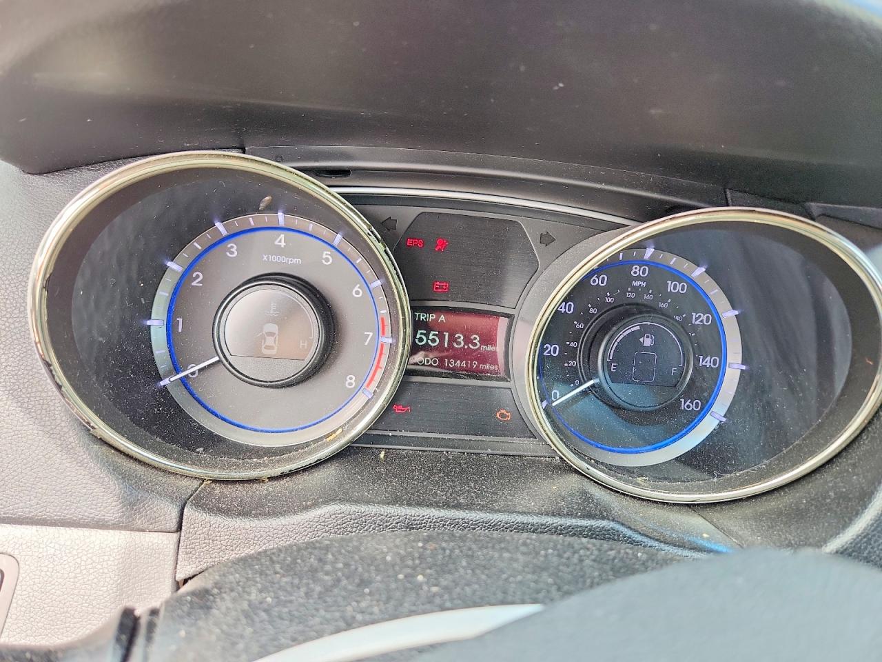 2013 Hyundai Sonata Gls Blue vin: 5NPEB4ACXDH720690