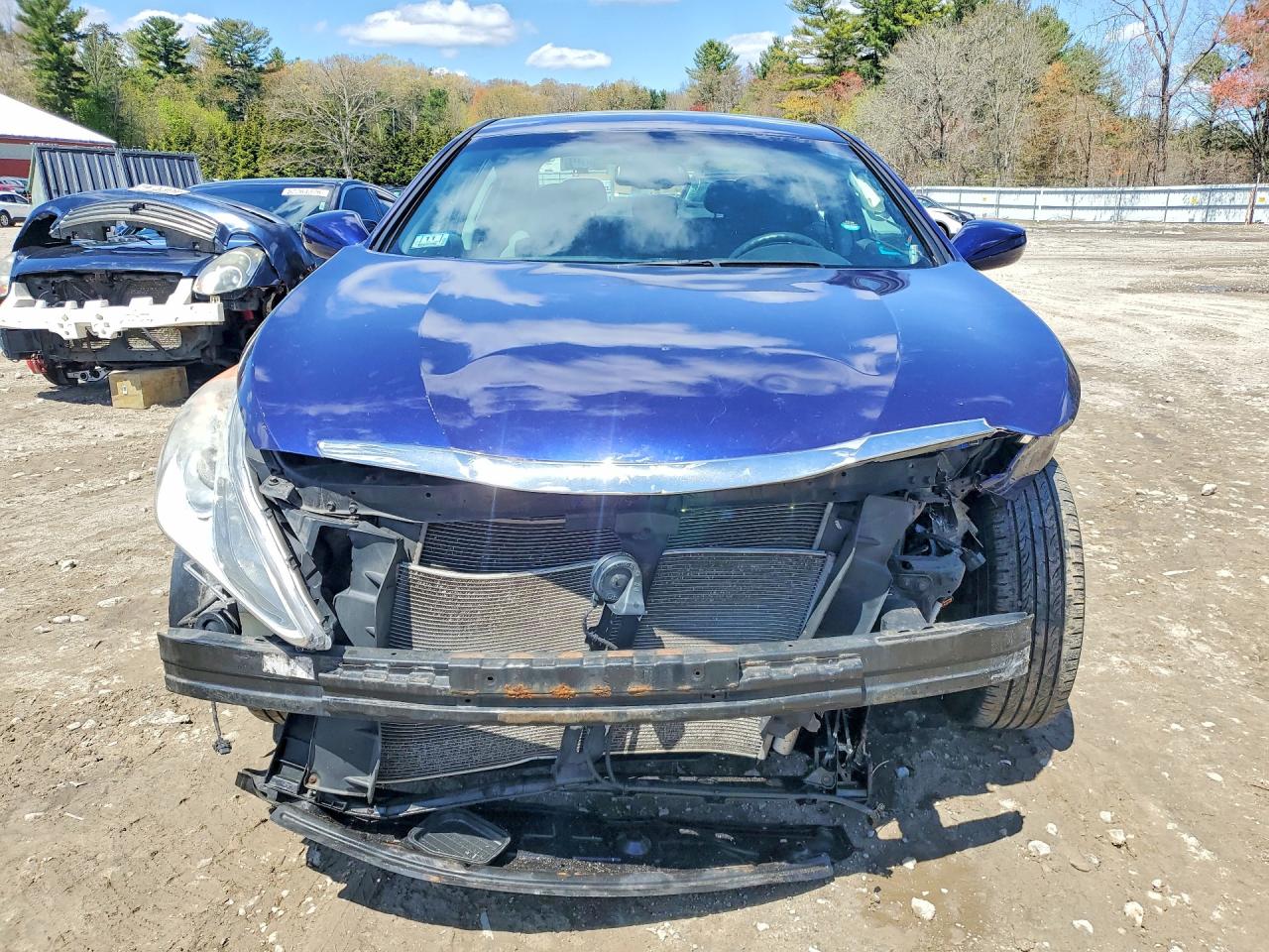 2013 Hyundai Sonata Gls Blue vin: 5NPEB4ACXDH720690