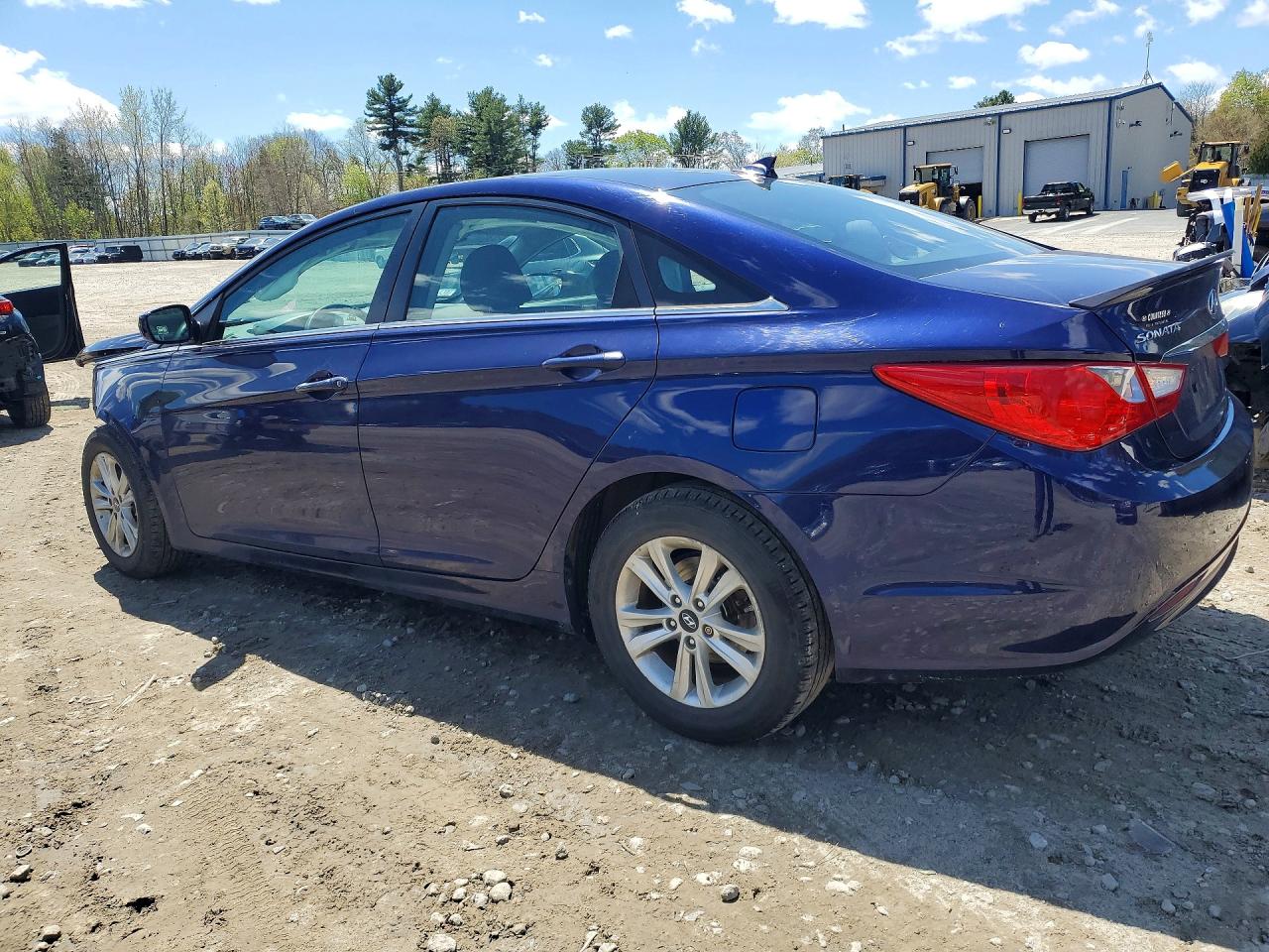 2013 Hyundai Sonata Gls Blue vin: 5NPEB4ACXDH720690