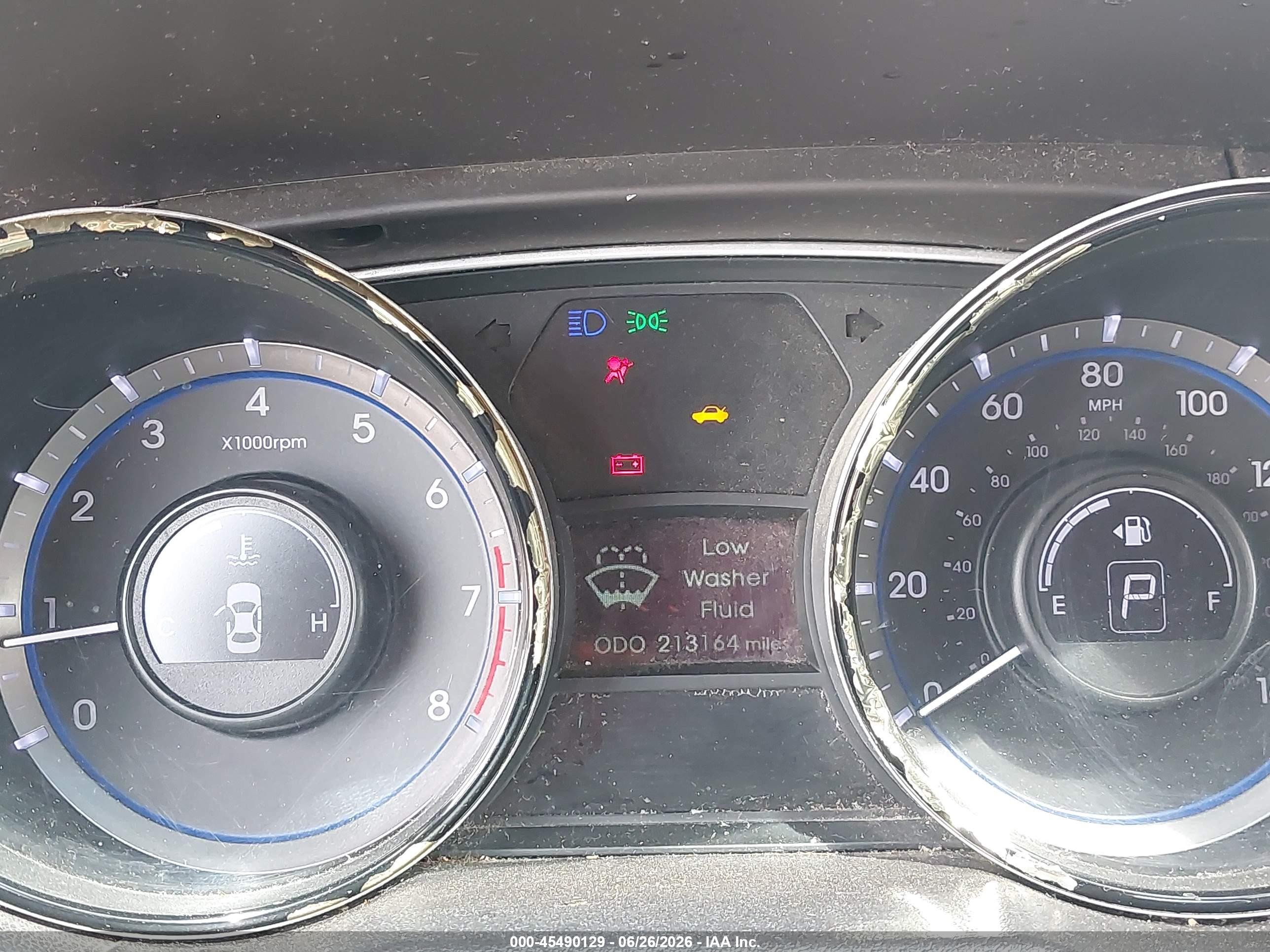 2013 Hyundai Sonata Gls White vin: 5NPEB4ACXDH734279