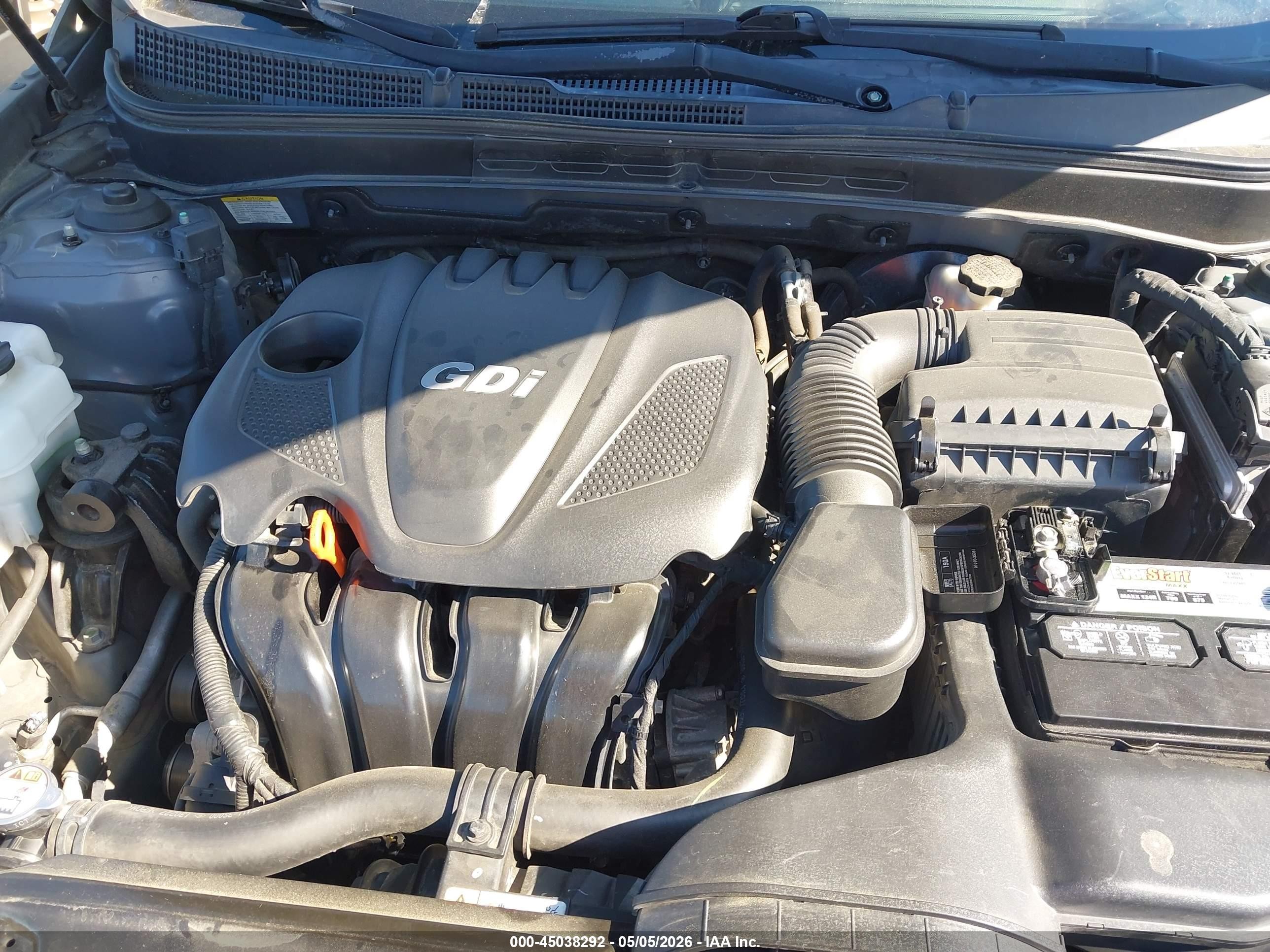 2013 Hyundai Sonata Gls Gray vin: 5NPEB4ACXDH743533