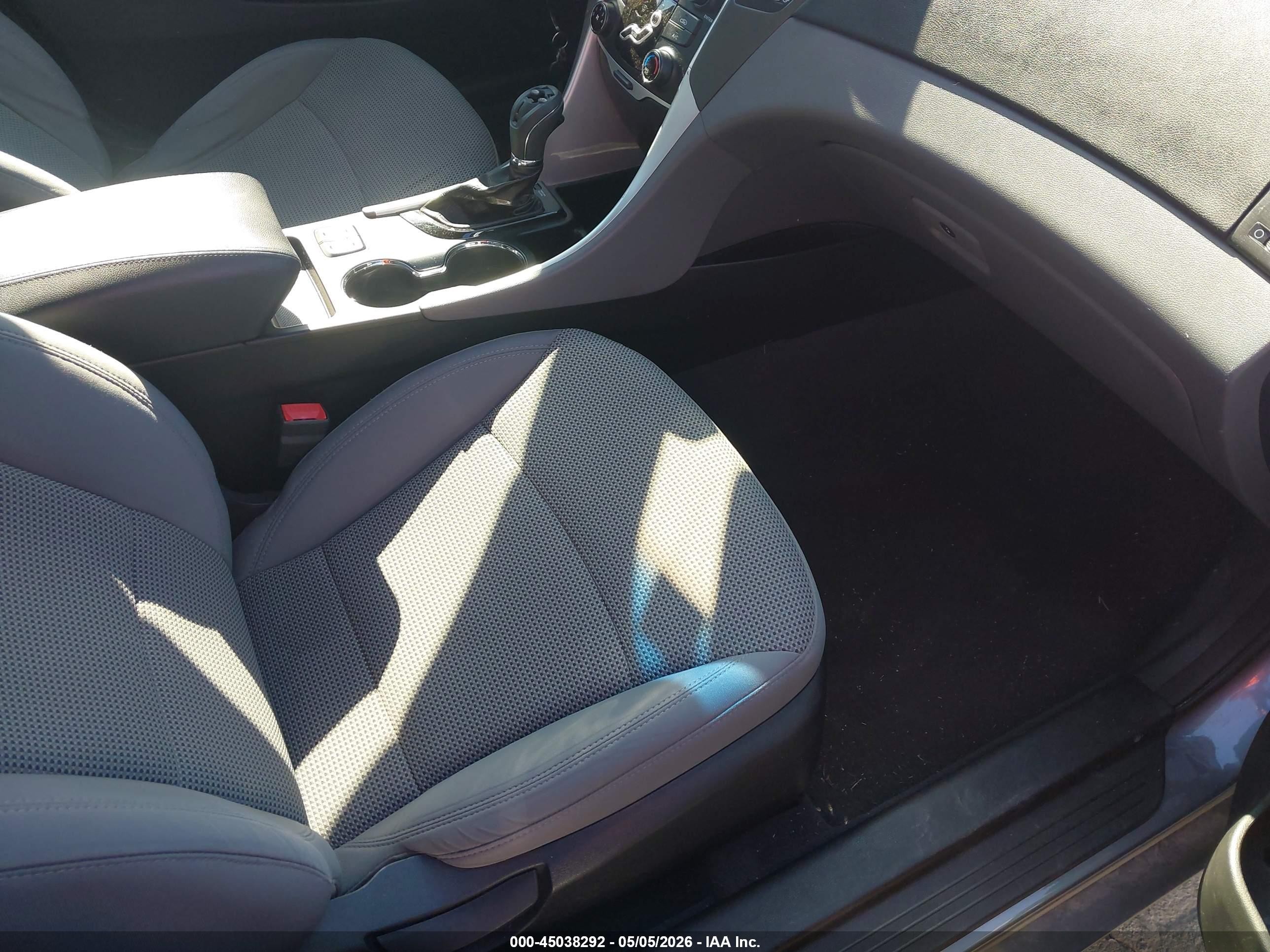 2013 Hyundai Sonata Gls Gray vin: 5NPEB4ACXDH743533