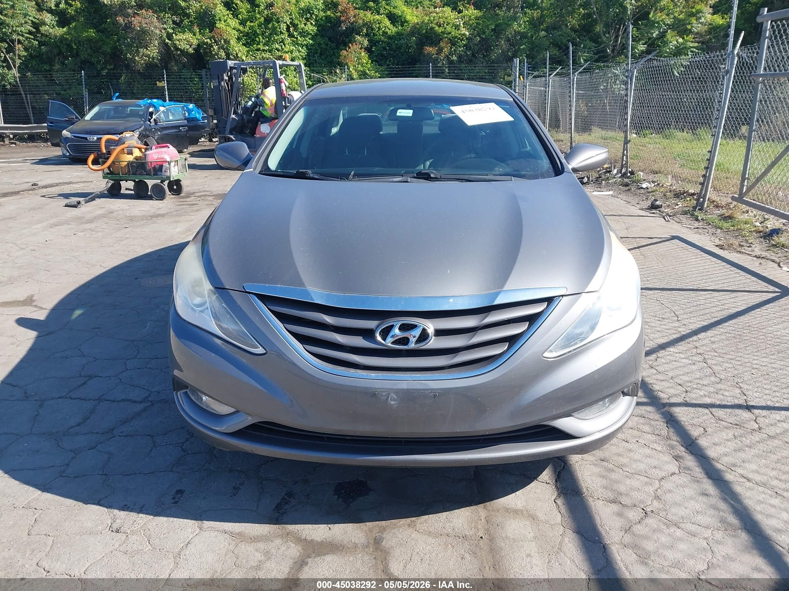 2013 Hyundai Sonata Gls Gray vin: 5NPEB4ACXDH743533