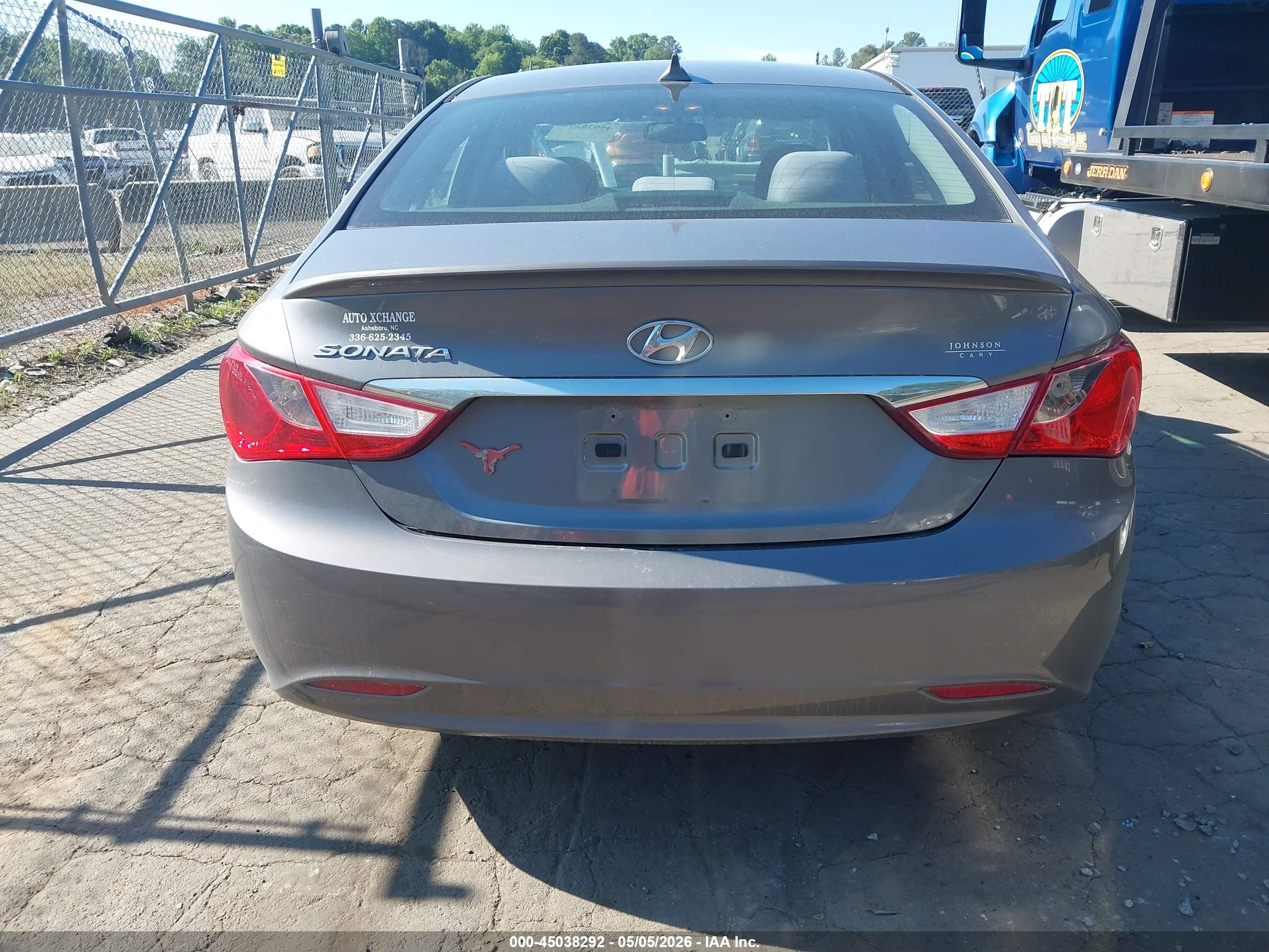 2013 Hyundai Sonata Gls Gray vin: 5NPEB4ACXDH743533