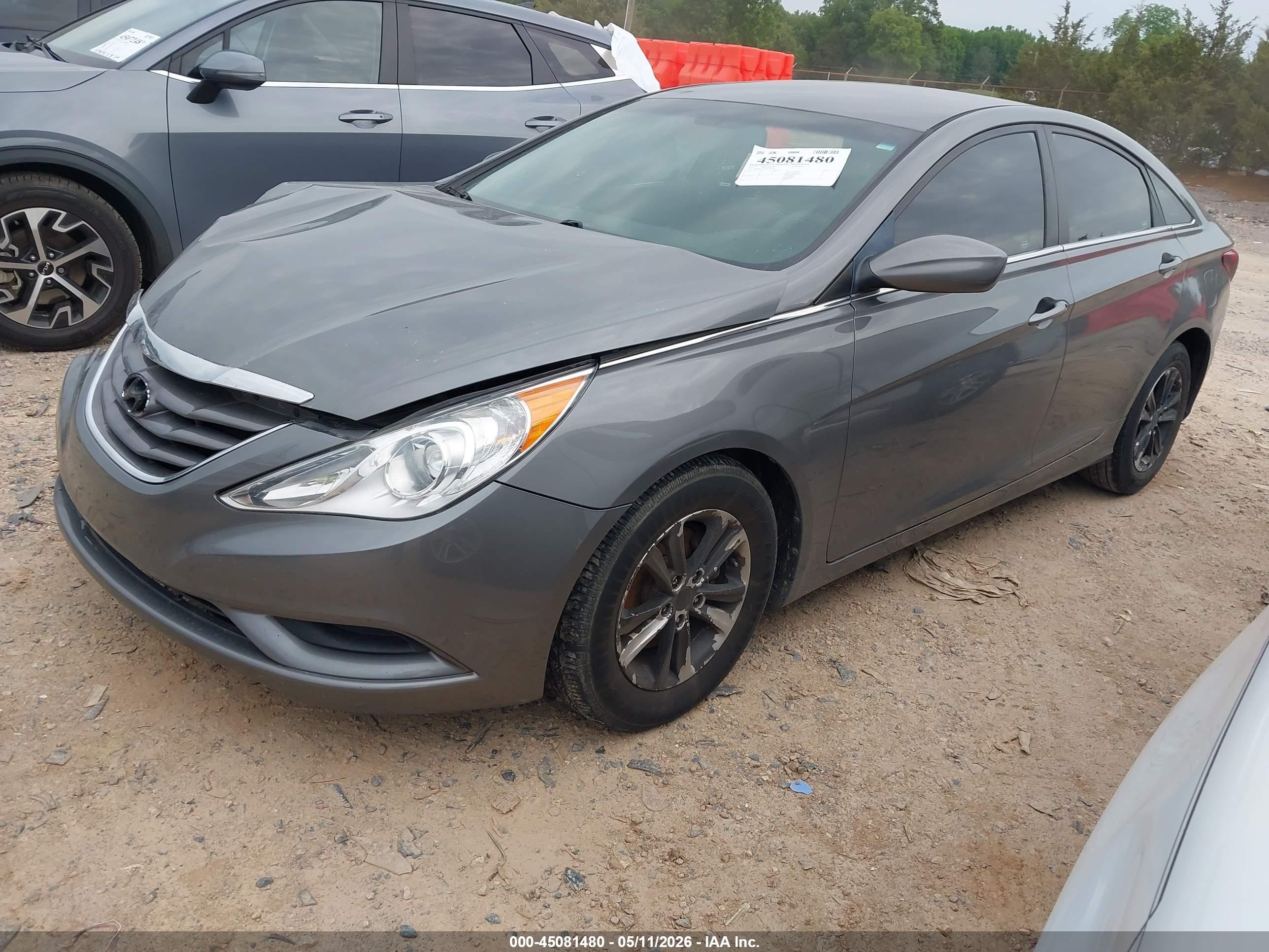 2013 Hyundai Sonata Gls Gray vin: 5NPEB4ACXDH749218