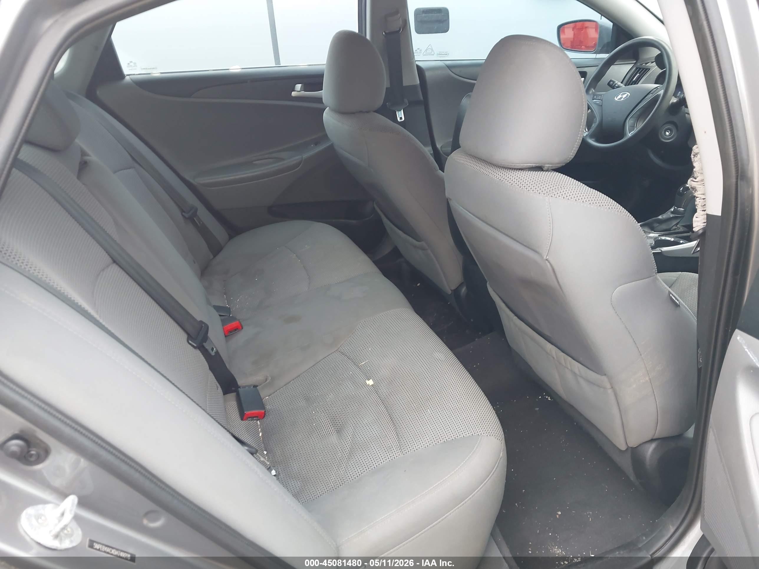2013 Hyundai Sonata Gls Gray vin: 5NPEB4ACXDH749218