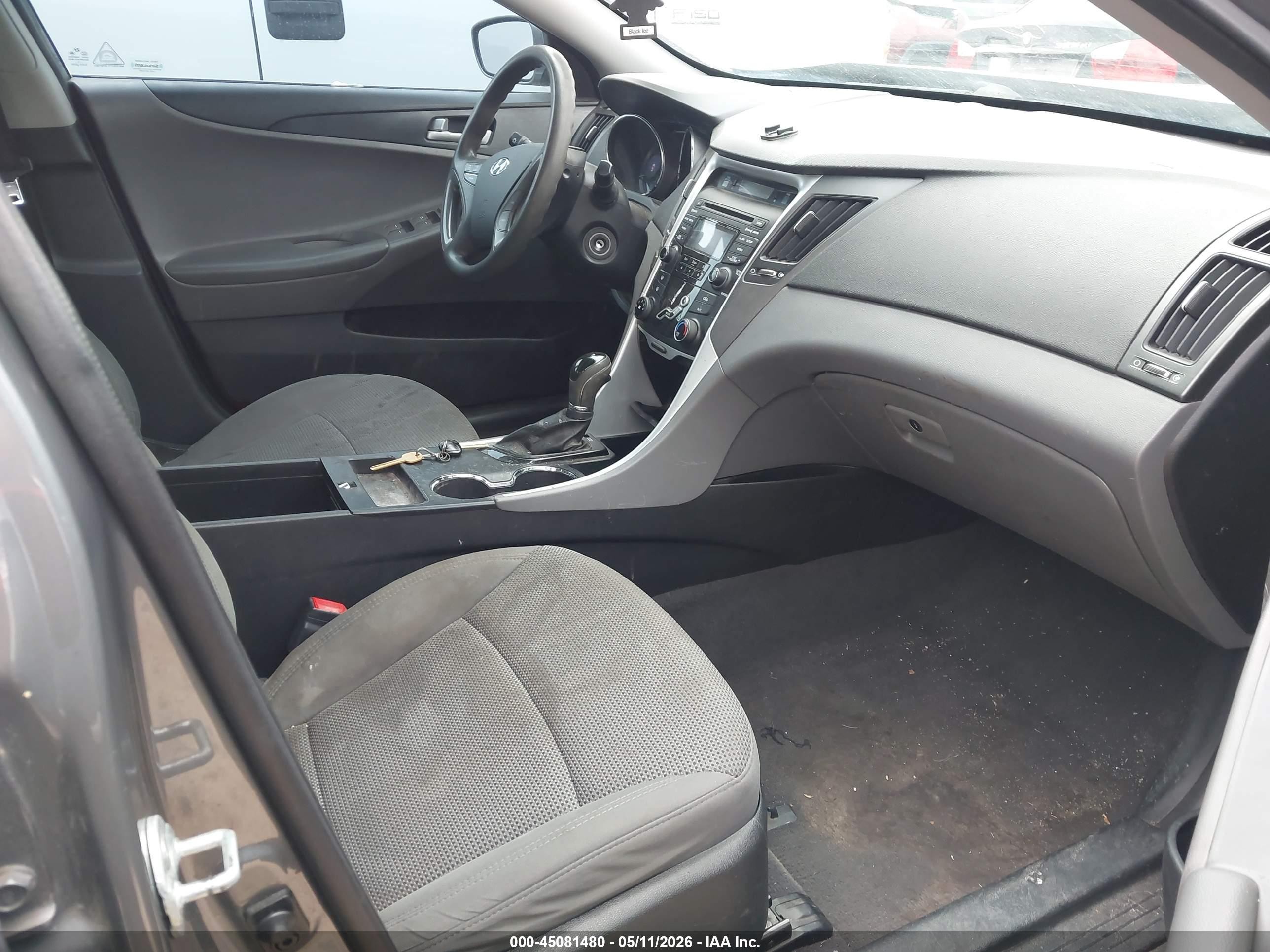 2013 Hyundai Sonata Gls Gray vin: 5NPEB4ACXDH749218