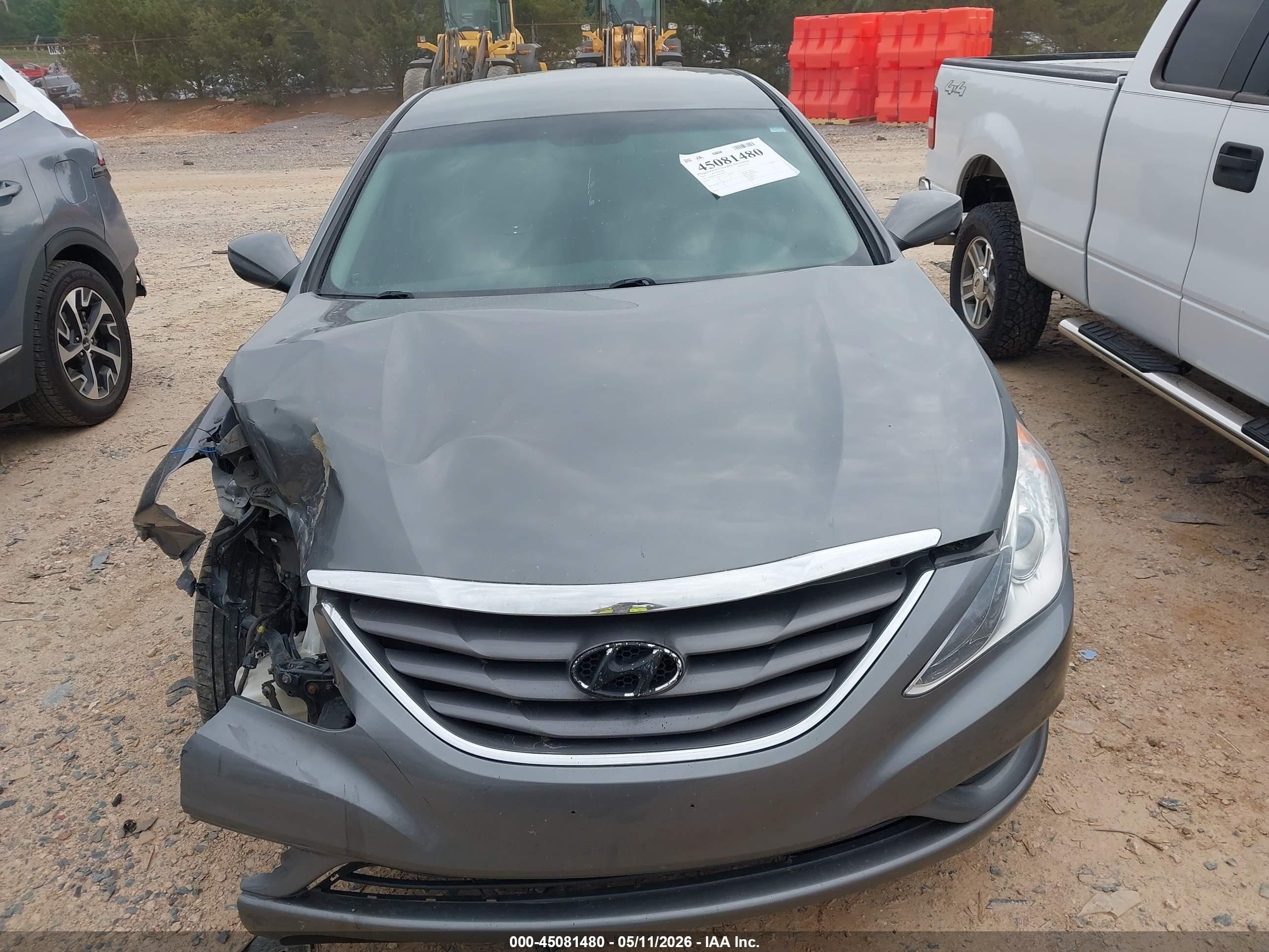 2013 Hyundai Sonata Gls Gray vin: 5NPEB4ACXDH749218