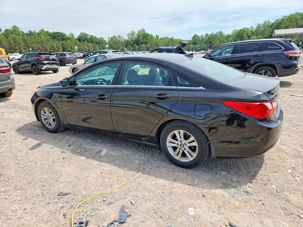 2013 Hyundai Sonata Gls Black vin: 5NPEB4ACXDH755083