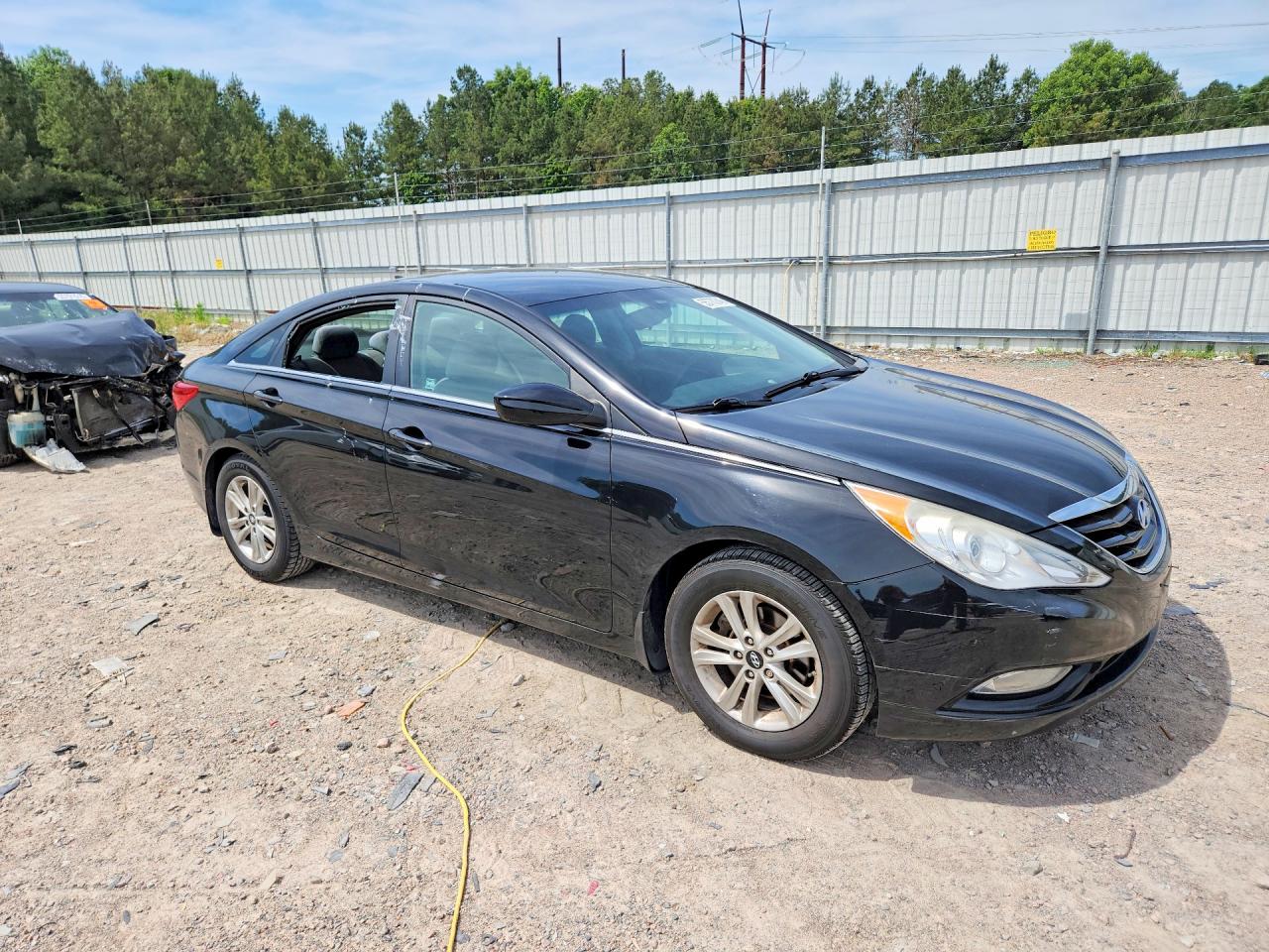 2013 Hyundai Sonata Gls Black vin: 5NPEB4ACXDH755083