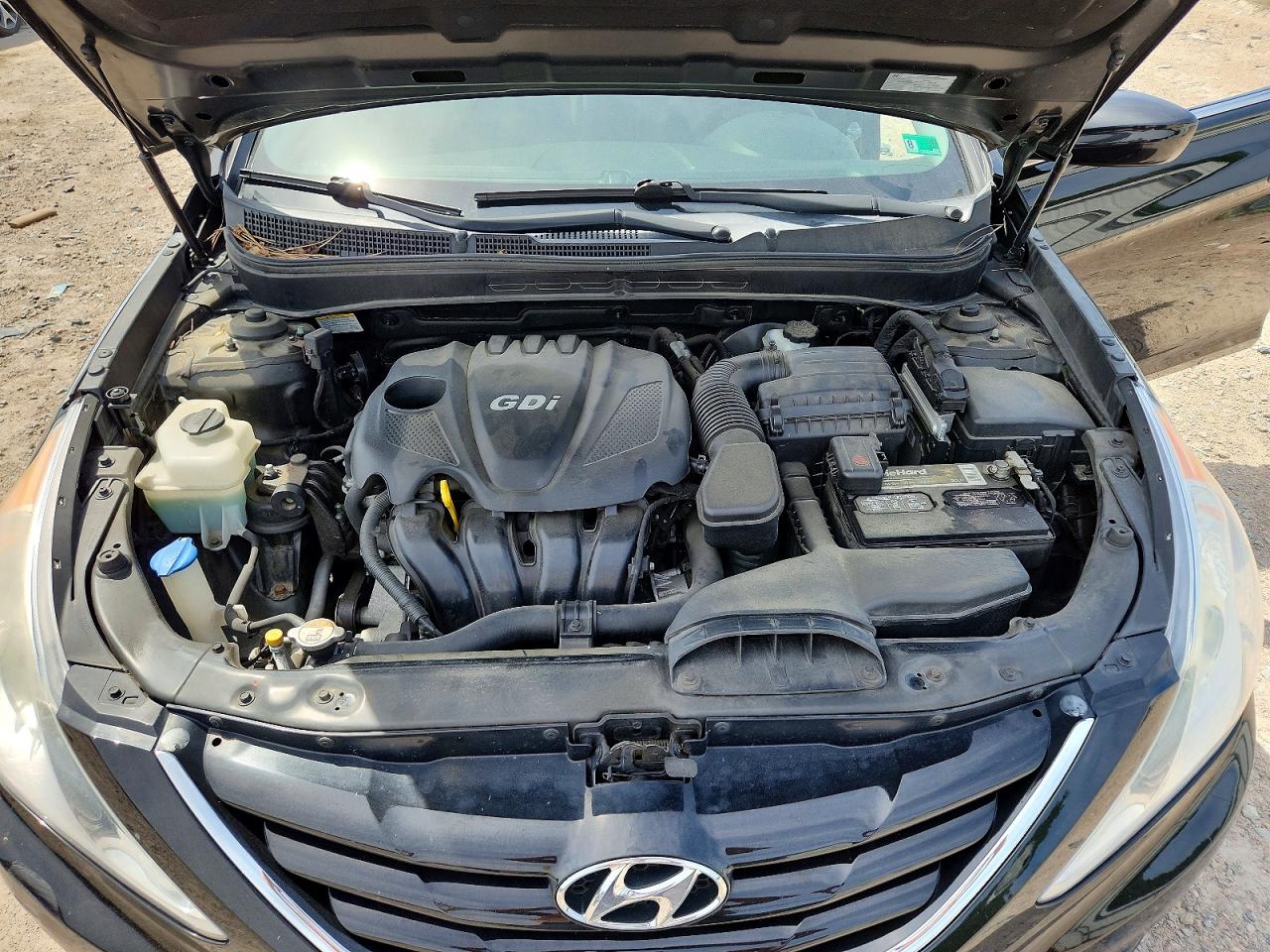 2013 Hyundai Sonata Gls Black vin: 5NPEB4ACXDH755083