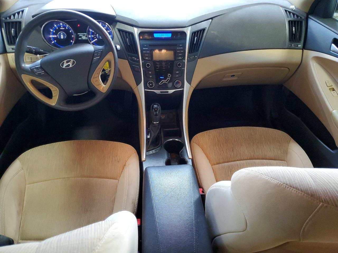 2013 Hyundai Sonata Gls White vin: 5NPEB4ACXDH769842