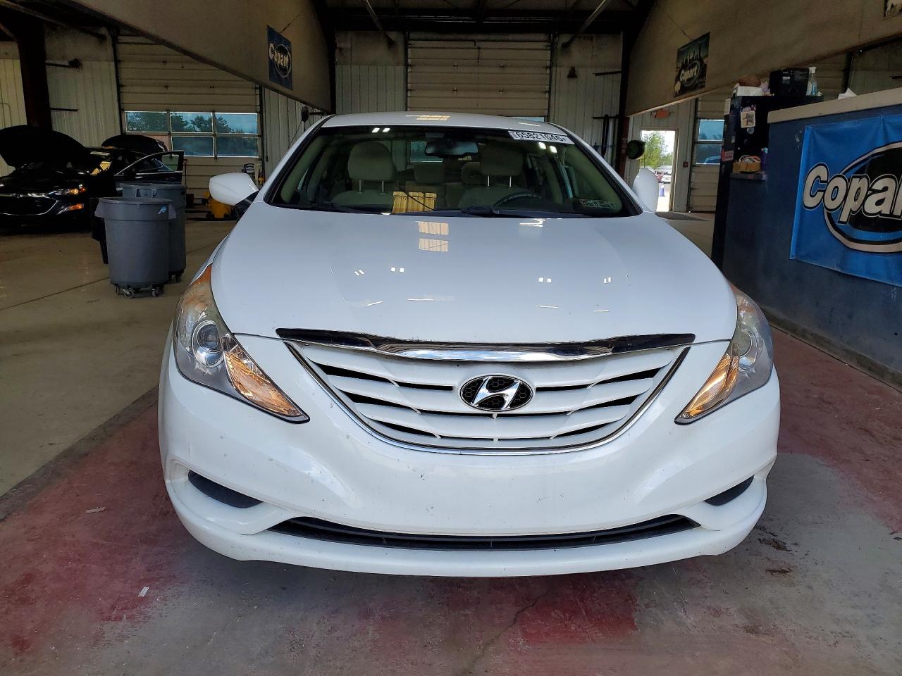 2013 Hyundai Sonata Gls White vin: 5NPEB4ACXDH769842