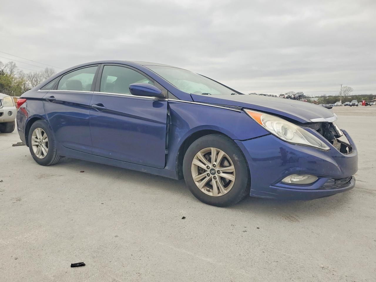 2013 Hyundai Sonata Gls Blue vin: 5NPEB4ACXDH781330