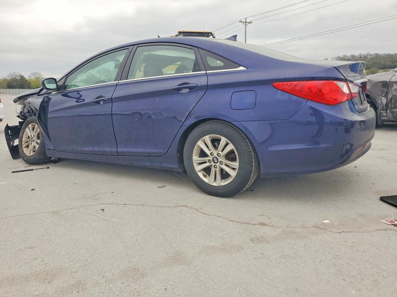 2013 Hyundai Sonata Gls Blue vin: 5NPEB4ACXDH781330