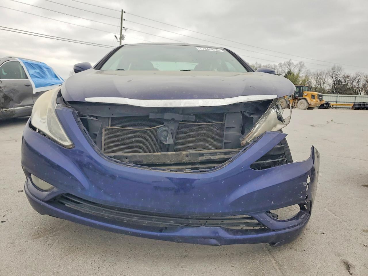 2013 Hyundai Sonata Gls Blue vin: 5NPEB4ACXDH781330